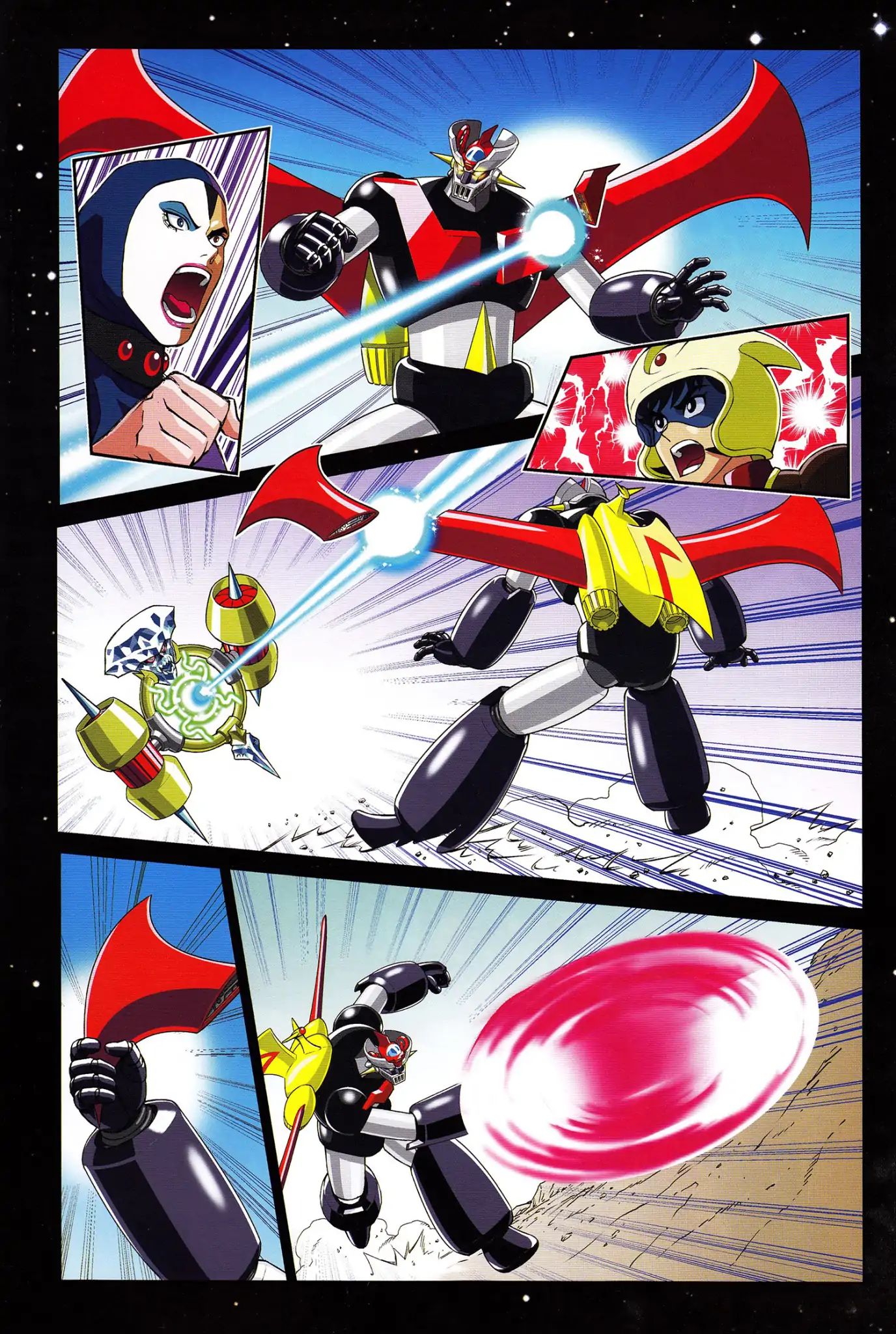 Mazinger Z Vs. Transformers - Chapter 1: Prologue (By Kinutani Yuu)