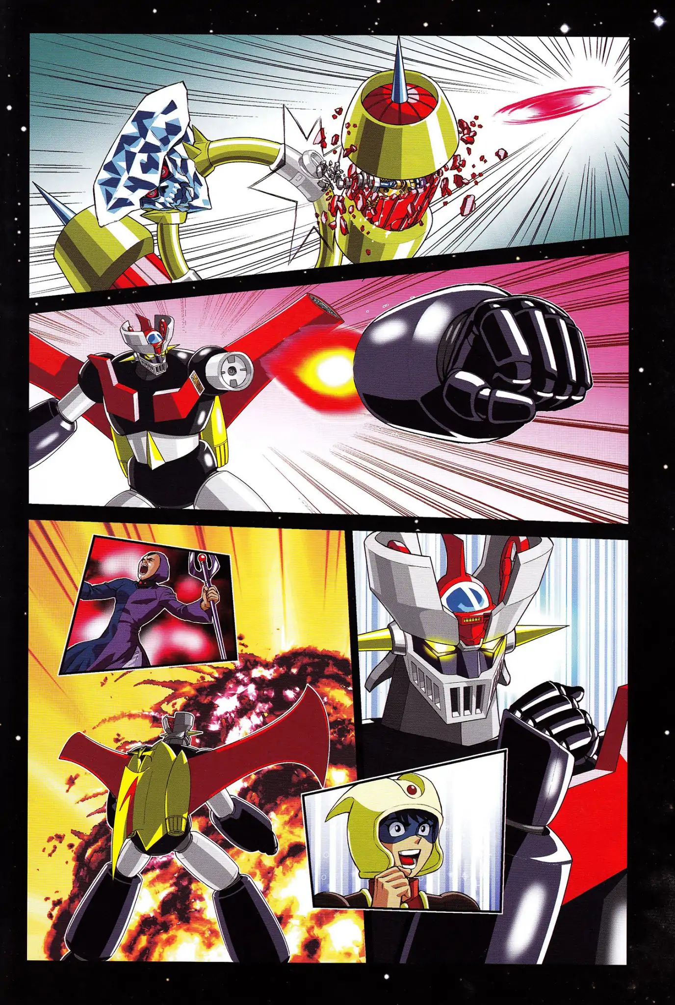 Mazinger Z Vs. Transformers - Chapter 1: Prologue (By Kinutani Yuu)