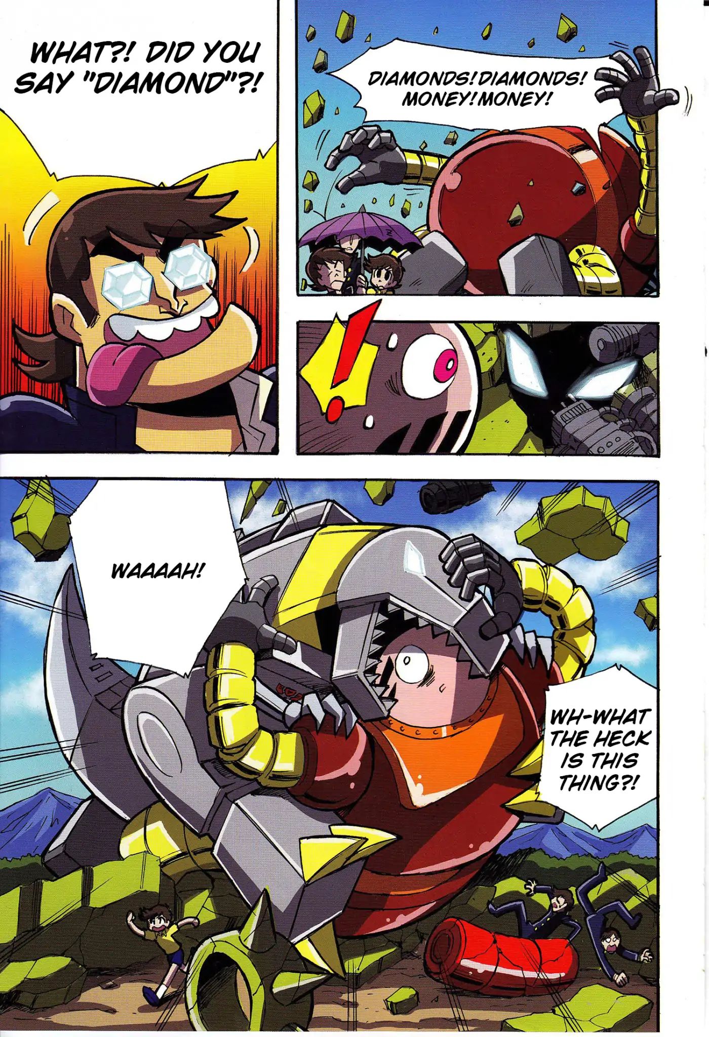 Mazinger Z Vs. Transformers - Chapter 1: Prologue (By Kinutani Yuu)