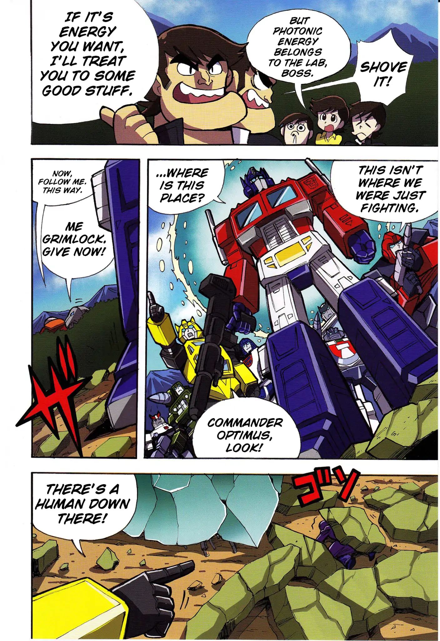 Mazinger Z Vs. Transformers - Chapter 1: Prologue (By Kinutani Yuu)