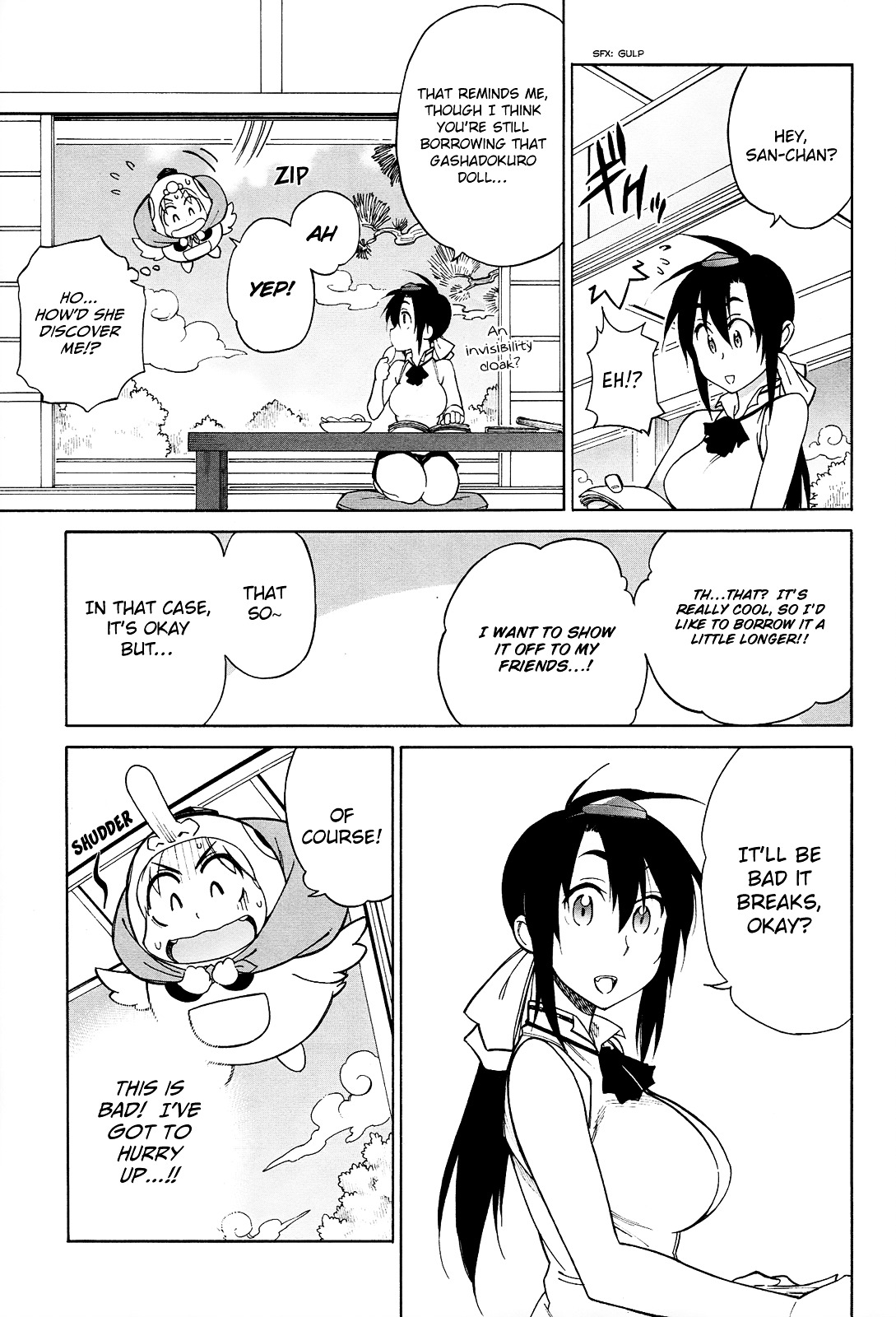 Nariyuki Makase No Tengu Michi - Vol.2 Chapter 10 : The Scroll Of San-Chan S Greatest Strategy