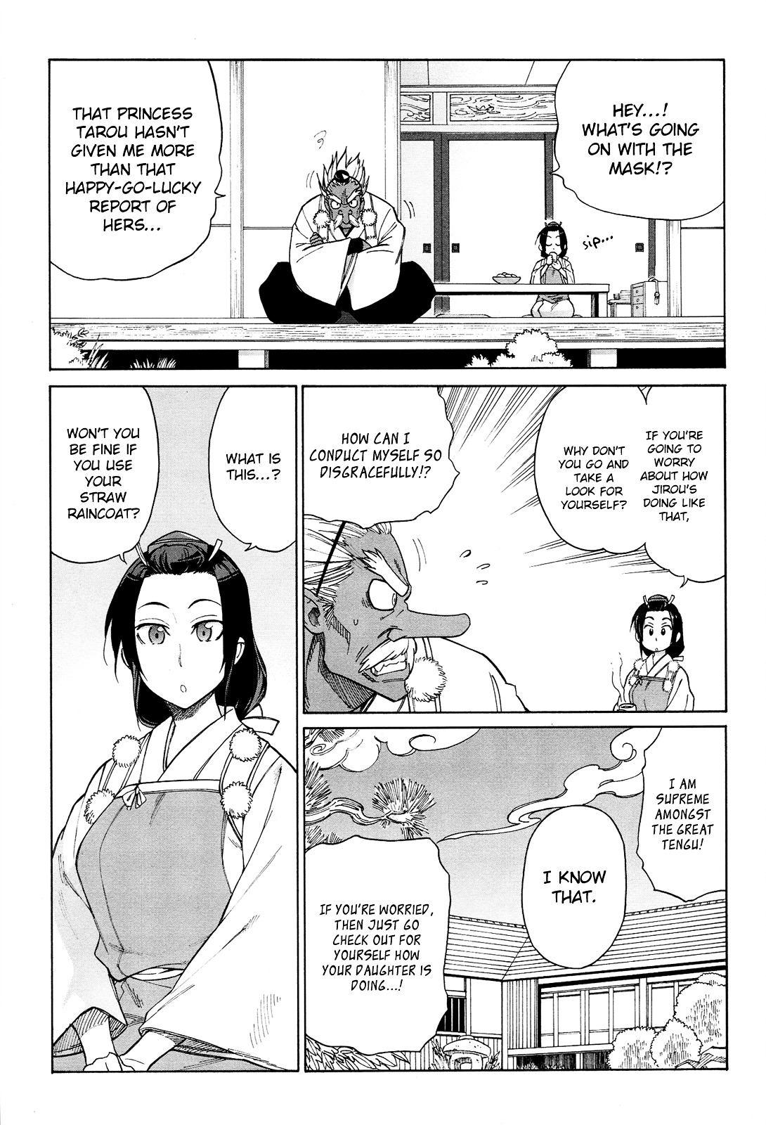 Nariyuki Makase No Tengu Michi - Vol.2 Chapter 7 : The Scroll Of The Hidden Father