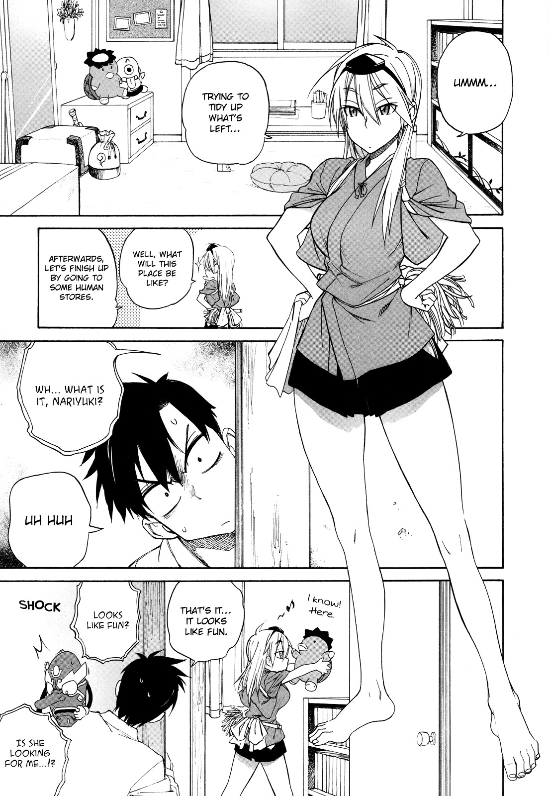 Nariyuki Makase No Tengu Michi - Vol.1 Chapter 4 : Back In Time To The Menko Game