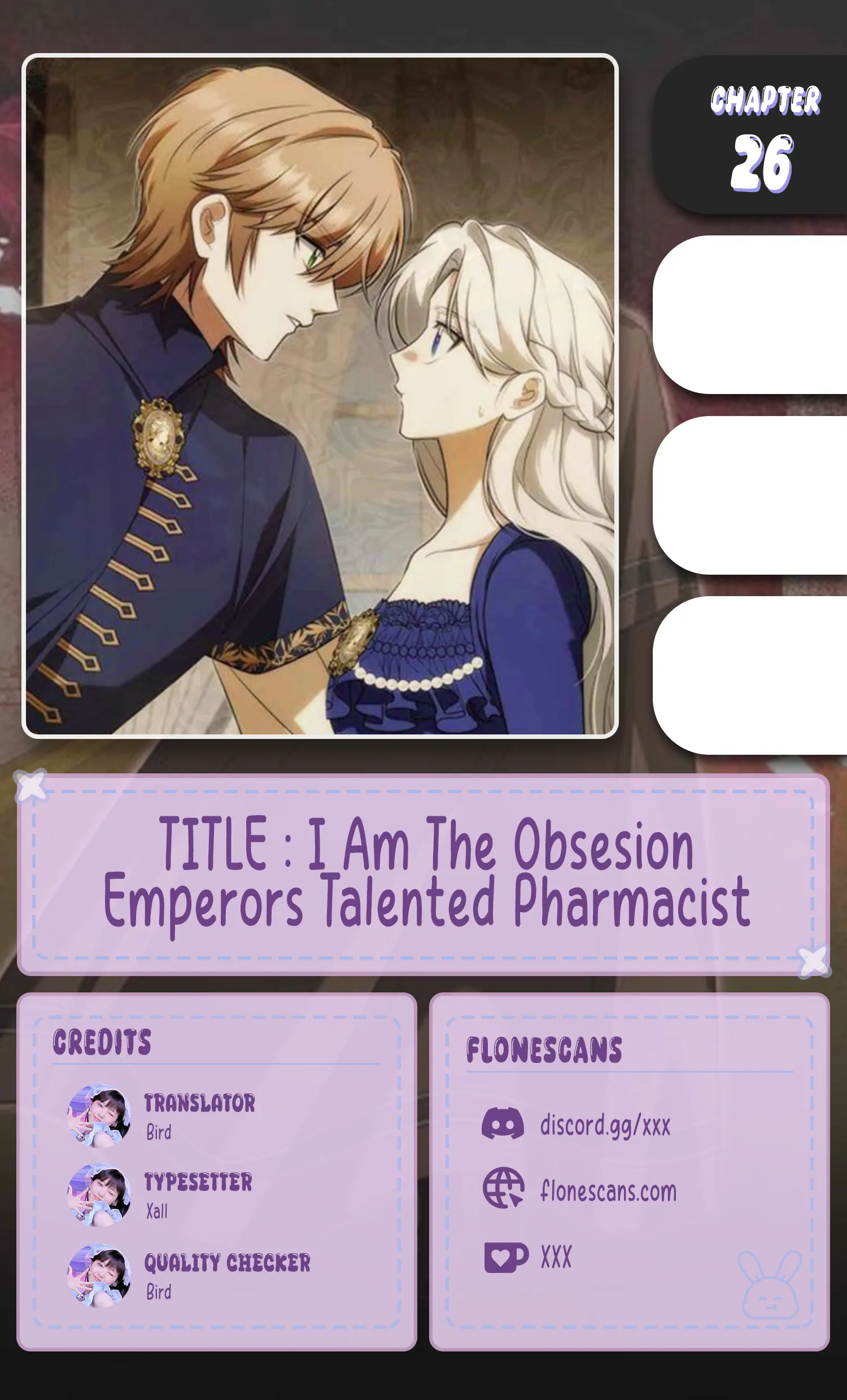 The Obsessive Emperor’s Capable Pharmacist - Chapter 26