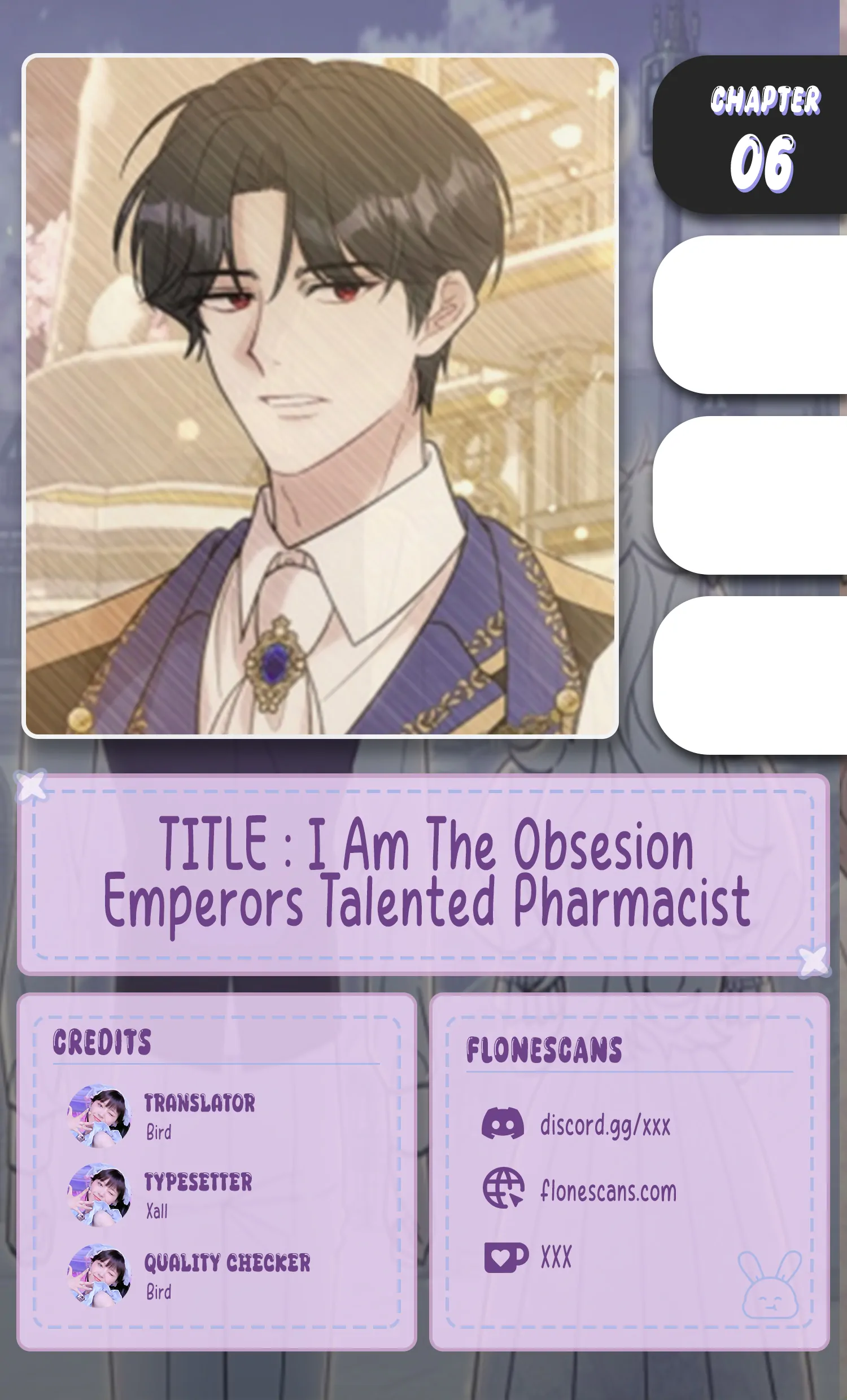 The Obsessive Emperor’s Capable Pharmacist - Chapter 6