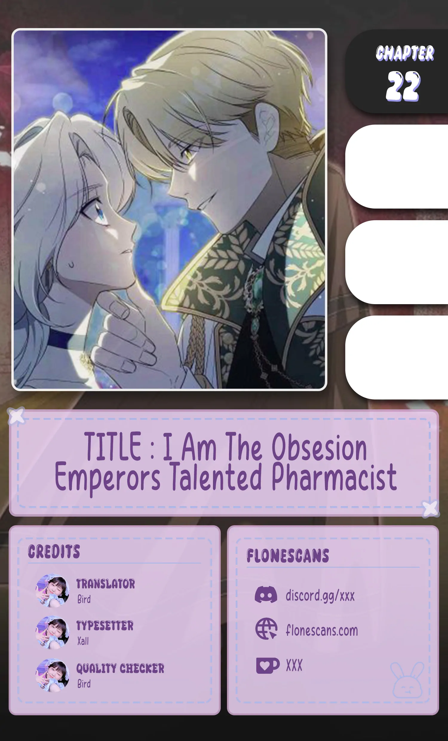 The Obsessive Emperor’s Capable Pharmacist - Chapter 22