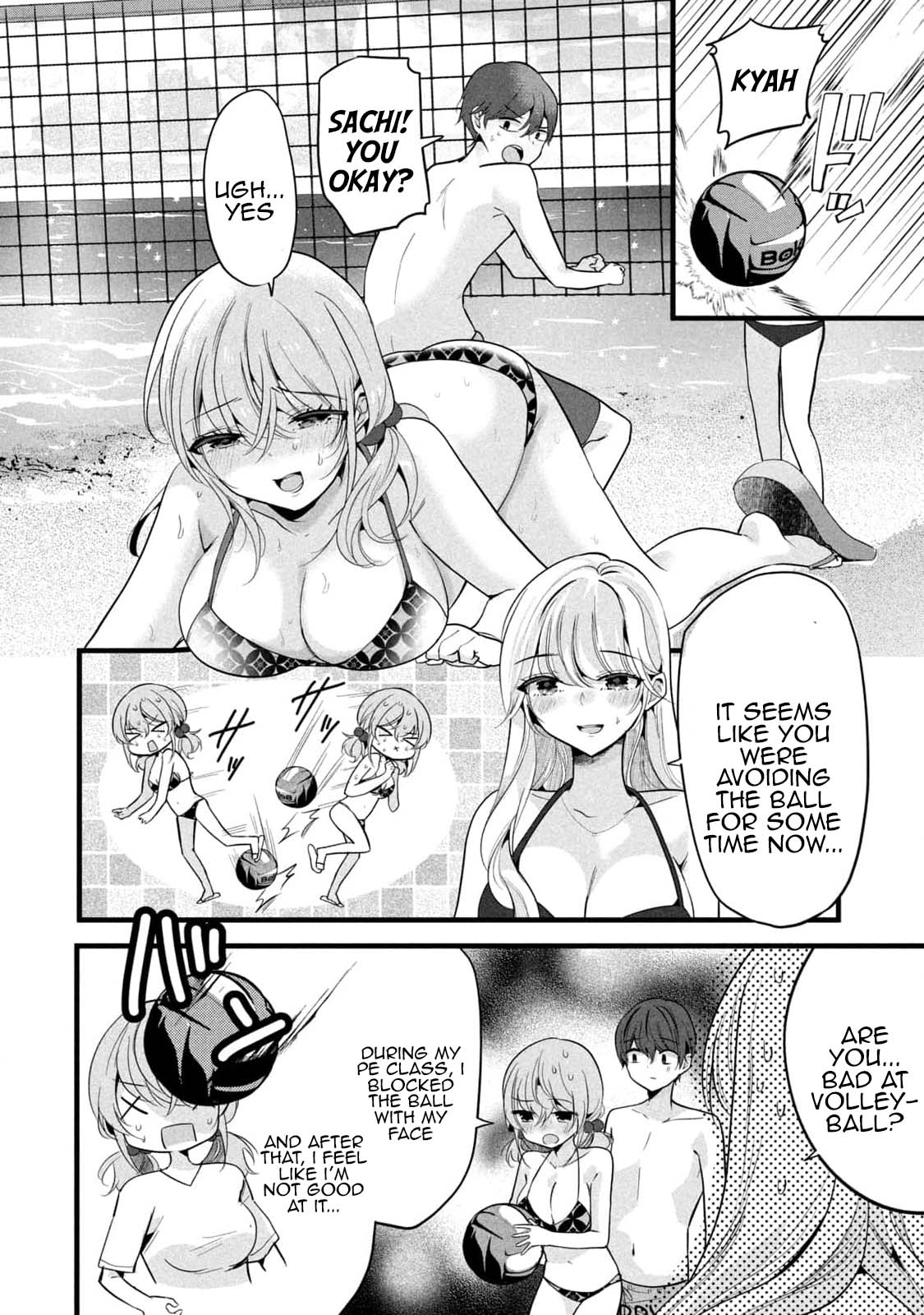 Senpai! I Didn't Do It On Purpose! - Vol.2 Chapter 34: Beach Volleyball Match!