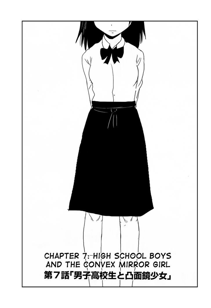 Danshi Koukousei No Nichijou - Vol.1 Chapter 7 : High School Boys And The Convex Mirror Girl