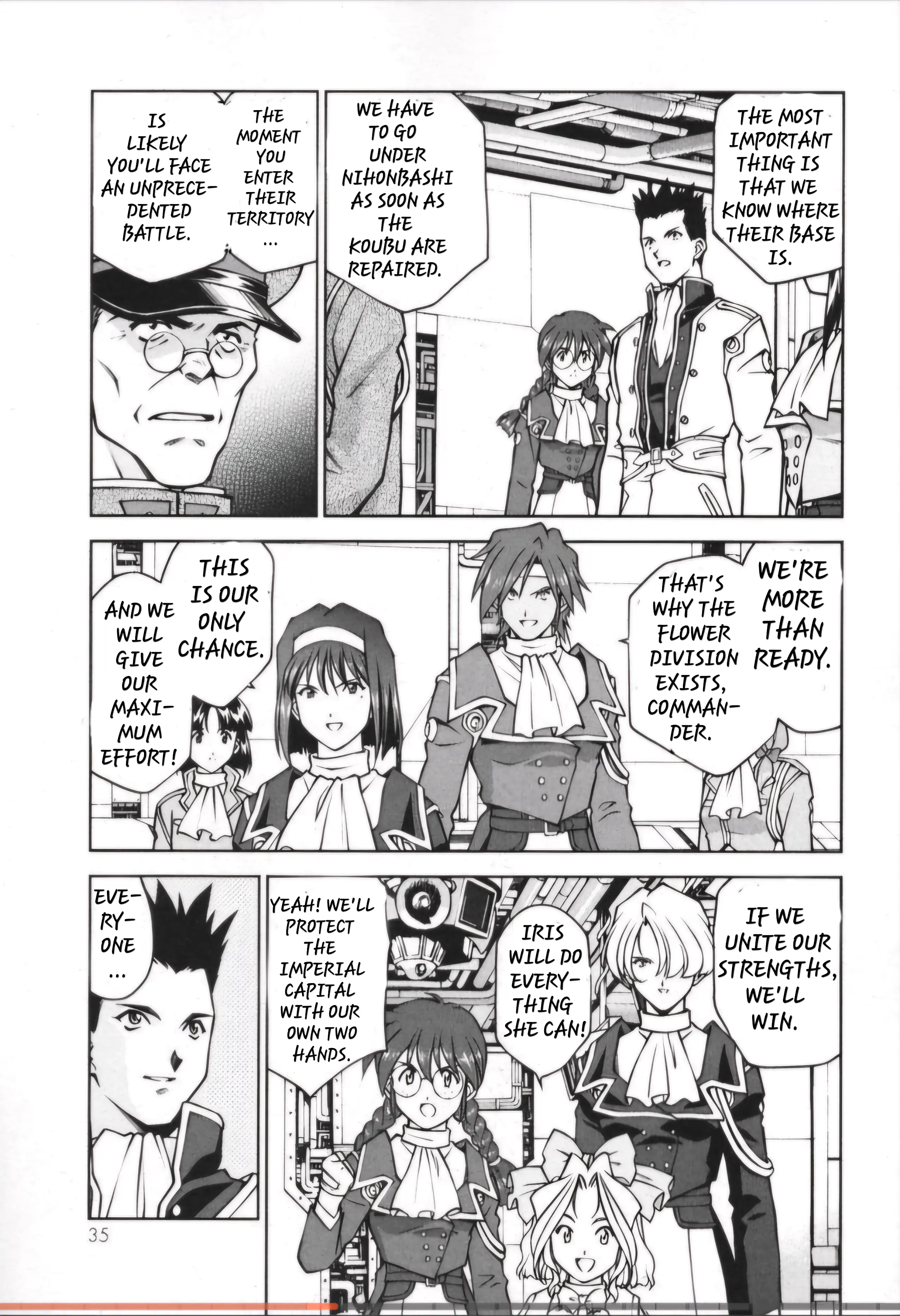 Sakura Taisen - Vol.9 Chapter 28.2: Infiltrating The Enemy Base (2)