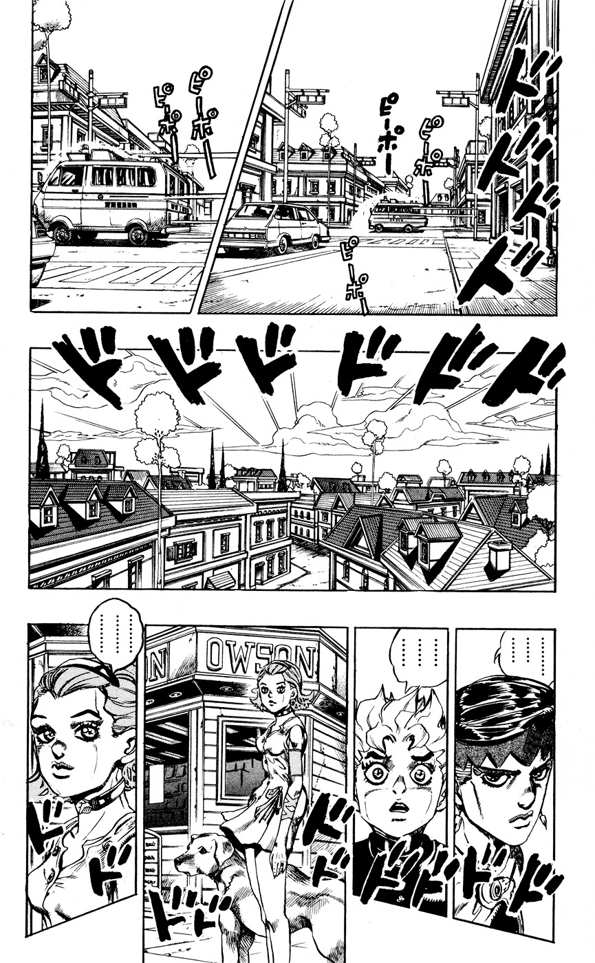 Diamond Wa Kudakenai - Vol.46 Chapter 439 : Goodbye Morioh! Golden Heart