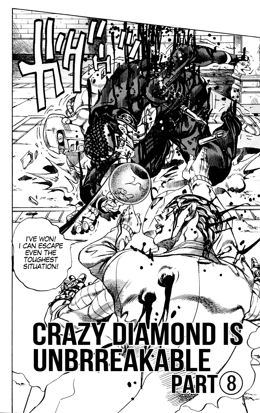 Diamond Wa Kudakenai - Vol.46 Chapter 435 : Crazy Diamond Is Unbreakable Part 8