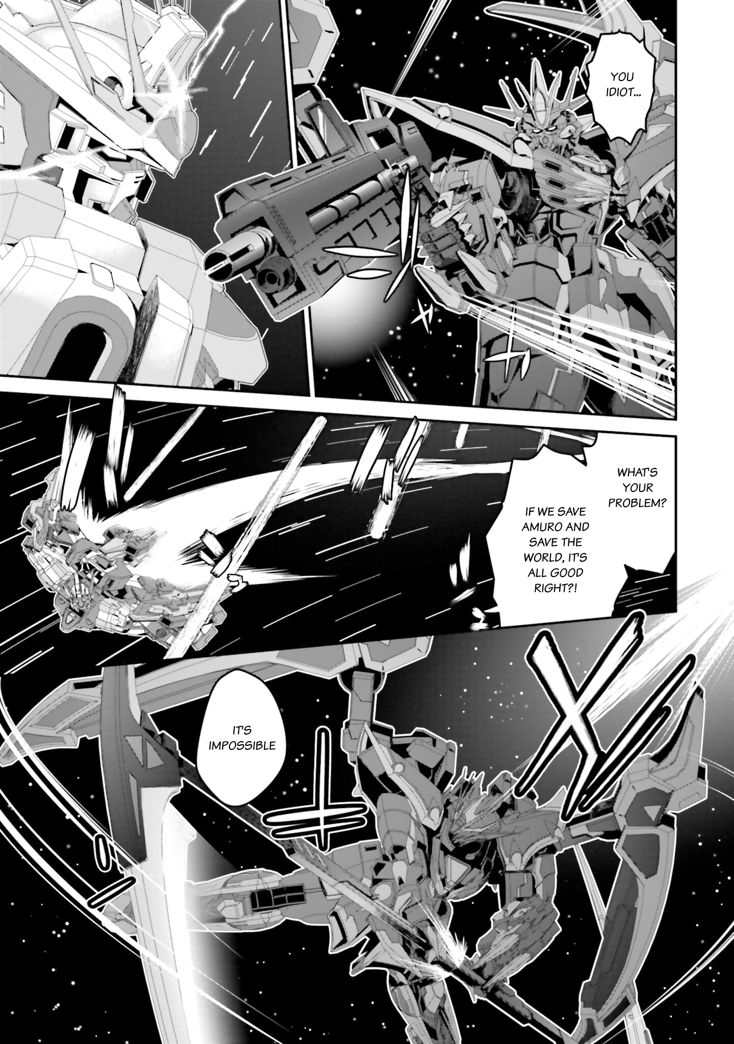 Mobile Suit Gundam N-Extreme - Vol.2 Chapter 8: Mission 8 [Above Peace, Above Freedom, Above Righteousness]