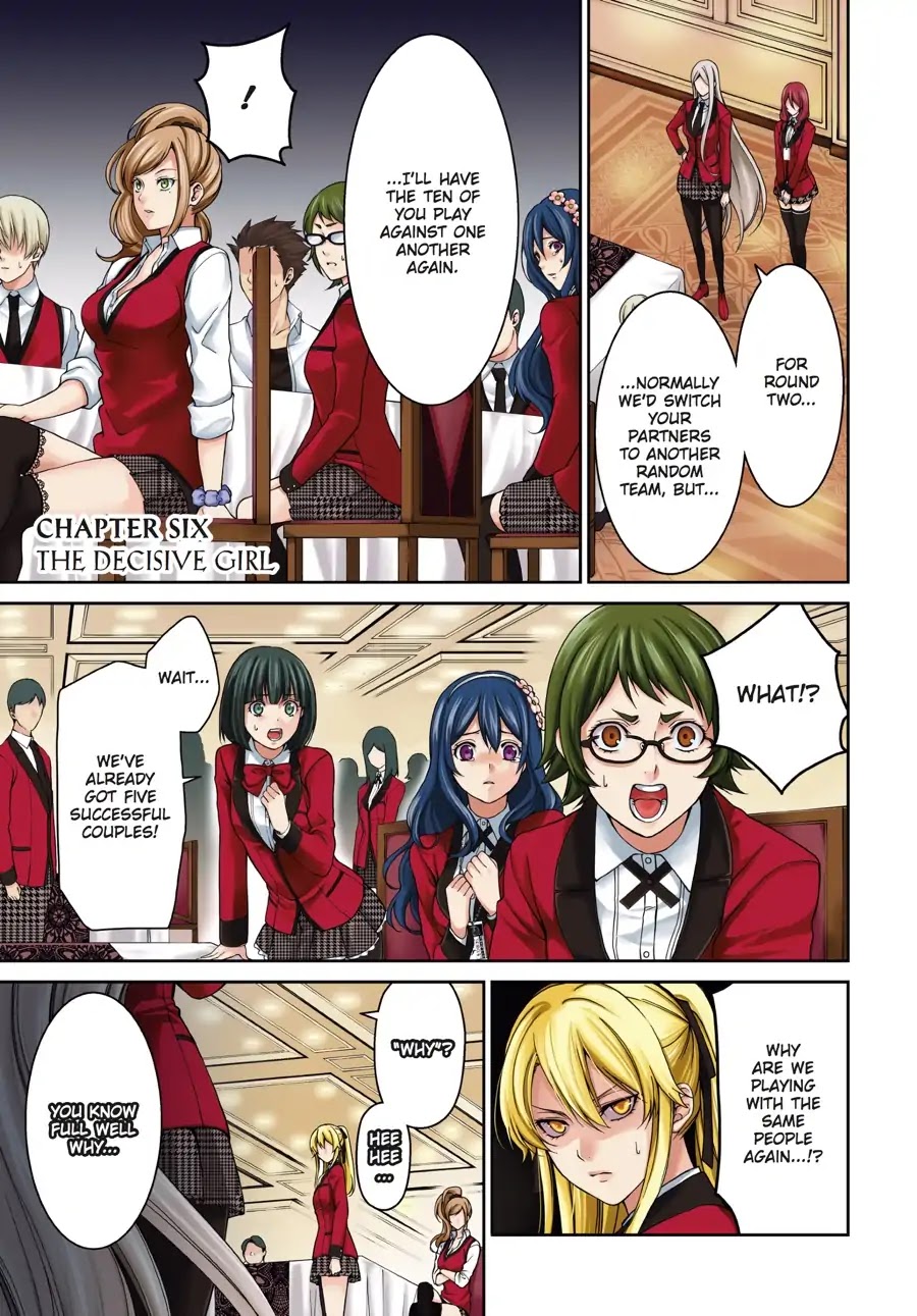 Kakegurui Twin - Chapter 6: The Decisive Girl