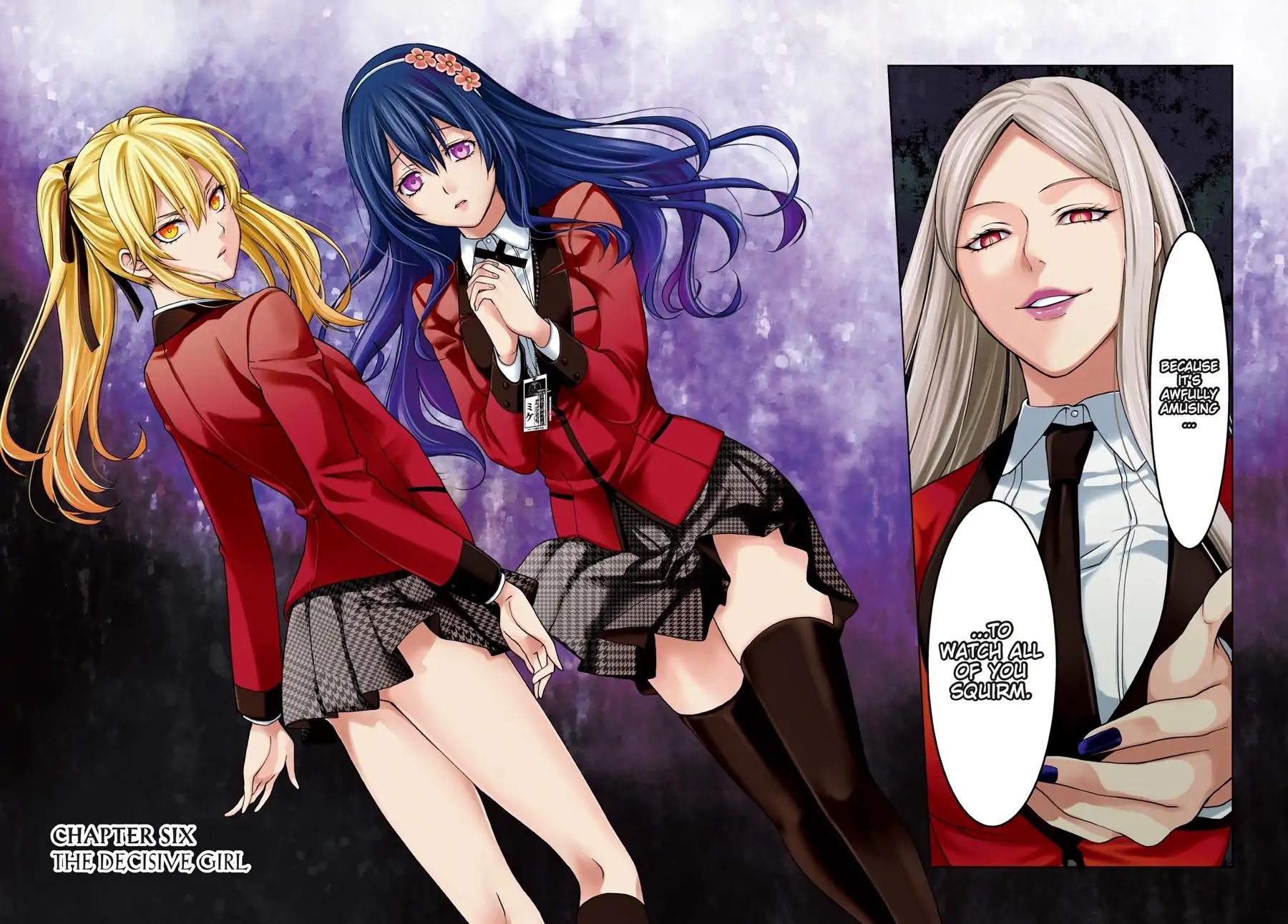 Kakegurui Twin - Chapter 6: The Decisive Girl