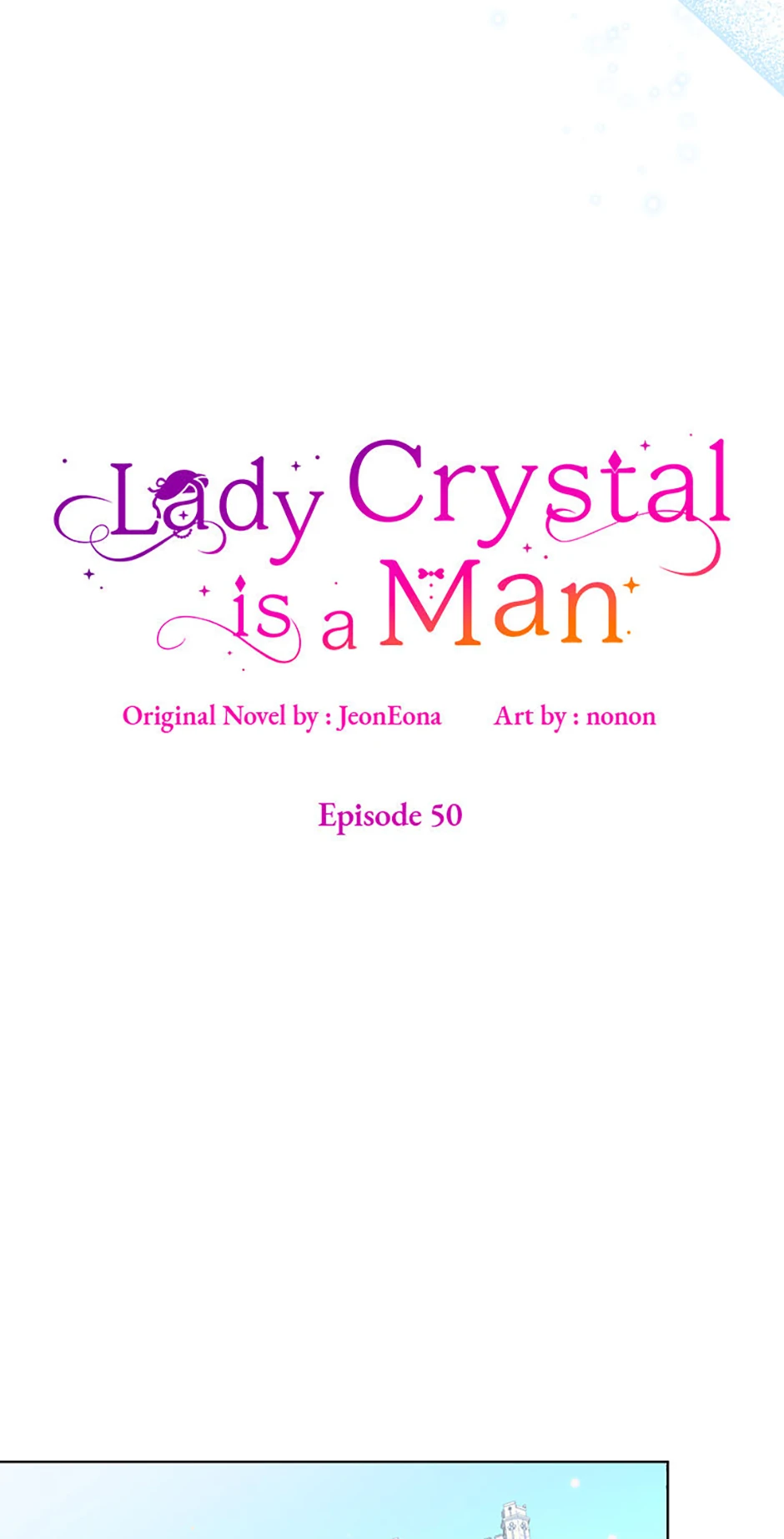 Lady Crystal Is A Man - Chapter 50