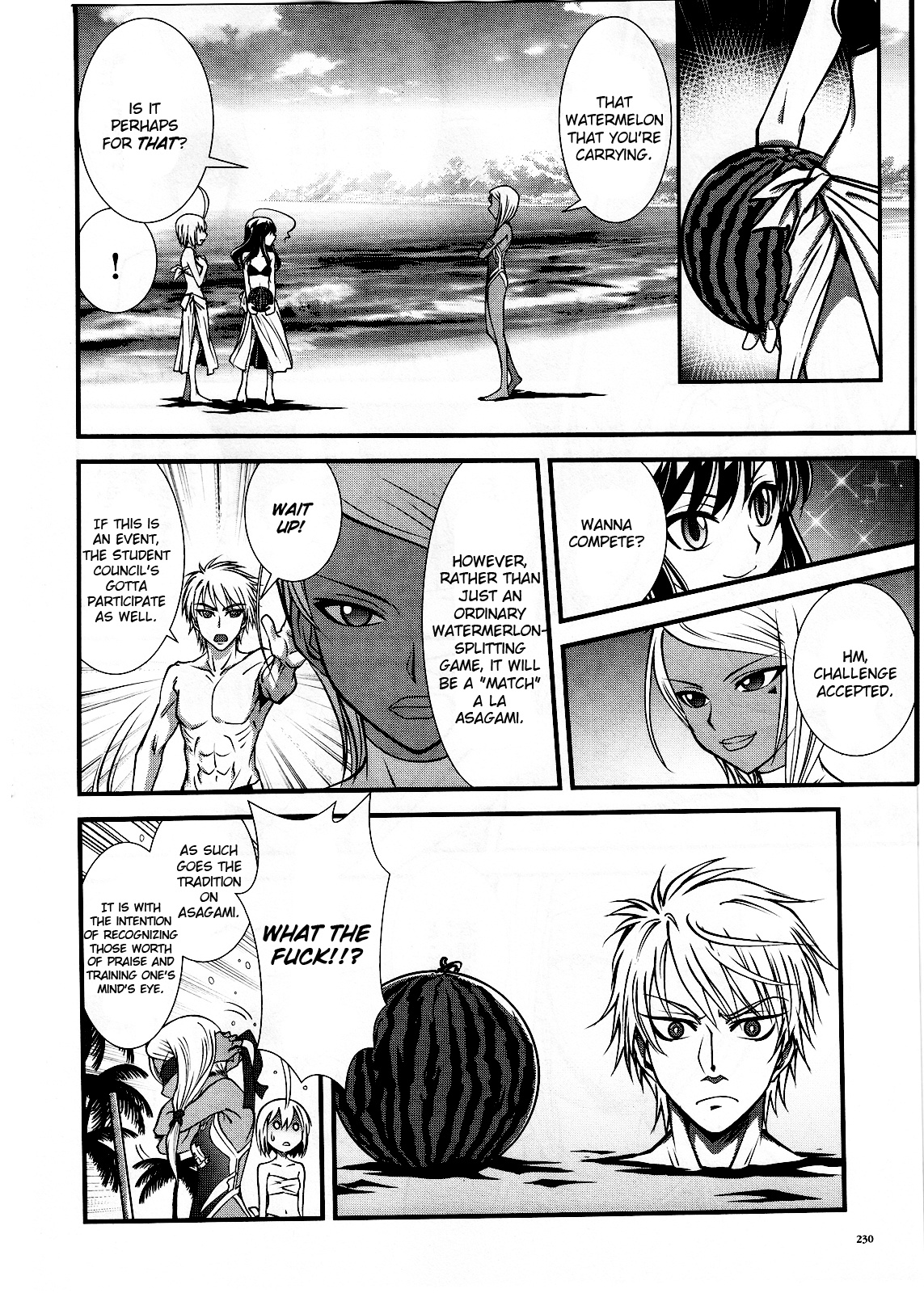 Hana No Miyako! - Chapter 17.9: At The Beach (Type-Moon Ace 10 Extra Chapter)