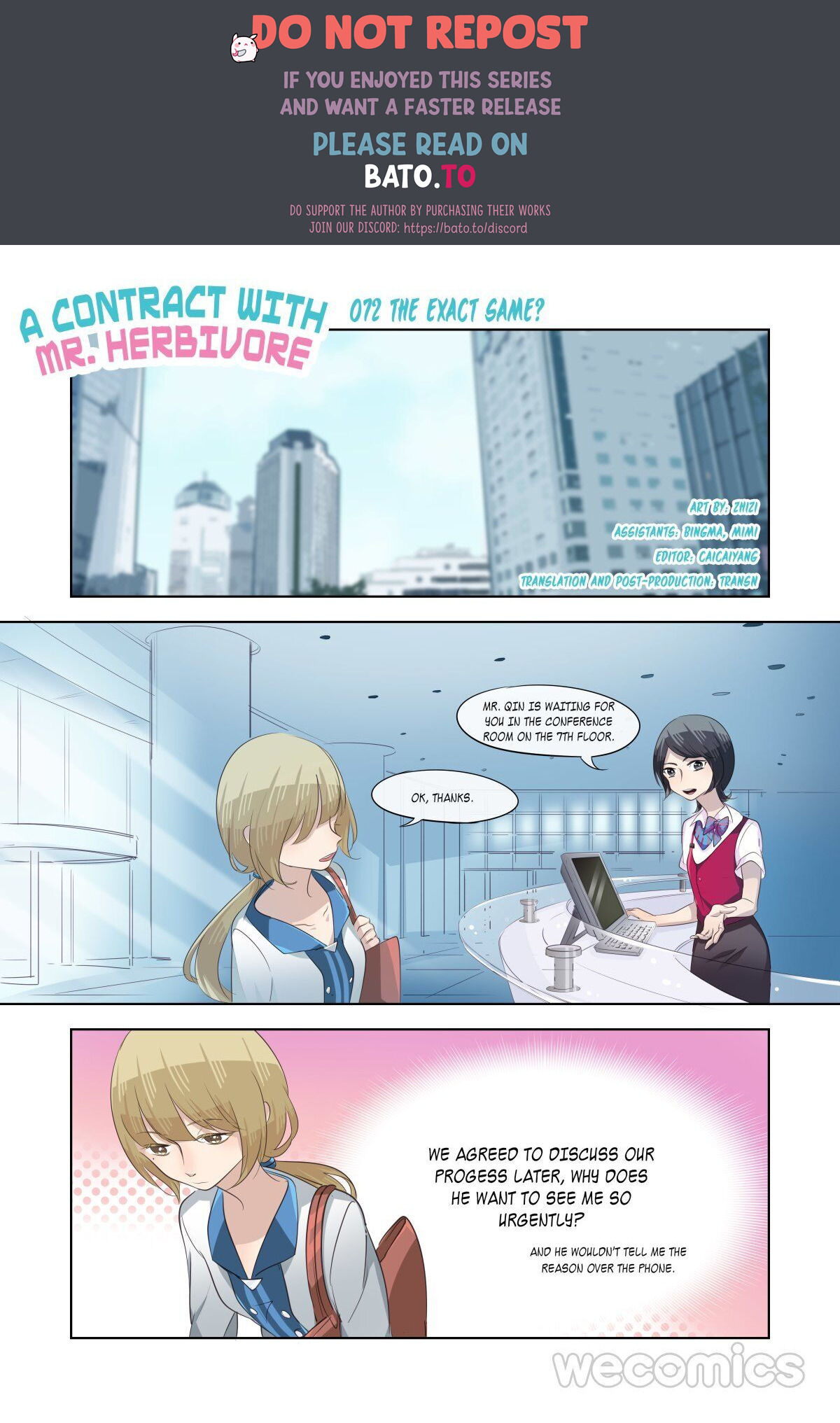 A Contract With Mr. Herbivore - Chapter 72