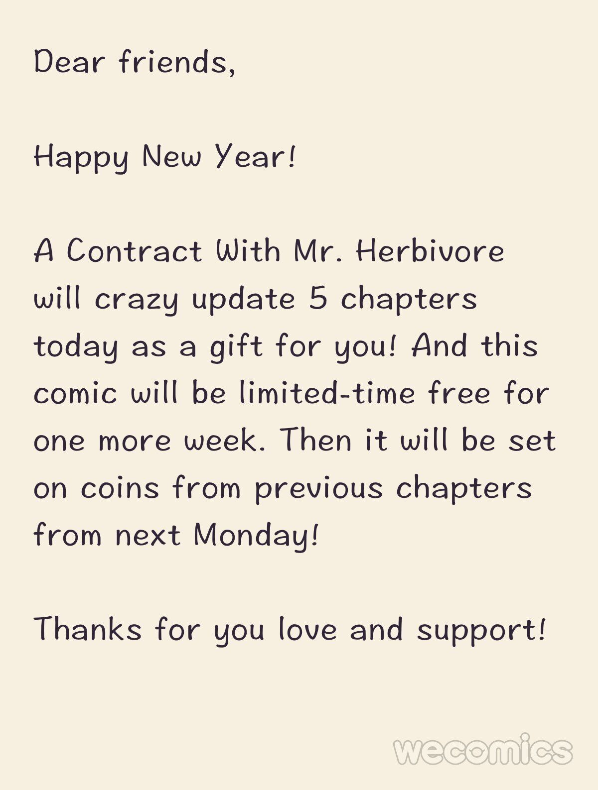 A Contract With Mr. Herbivore - Chapter 71