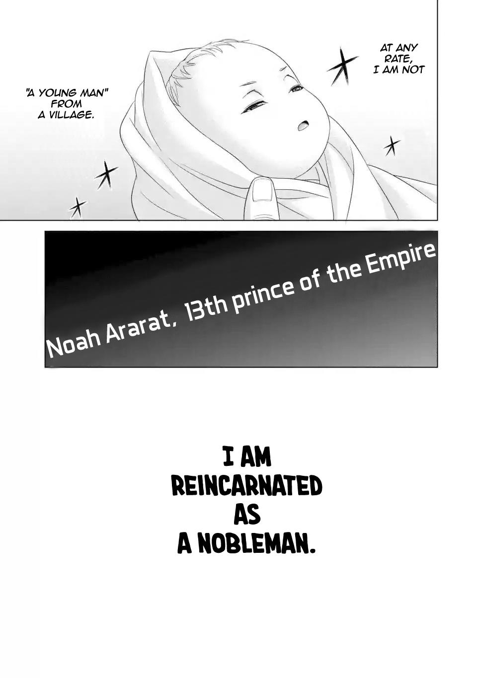 Noble Reincarnation ~Blessed With The Strongest Power From Birth~ - Vol.1 Chapter 1.1: Noah, The 13Th Prince Of The Meeres Empire