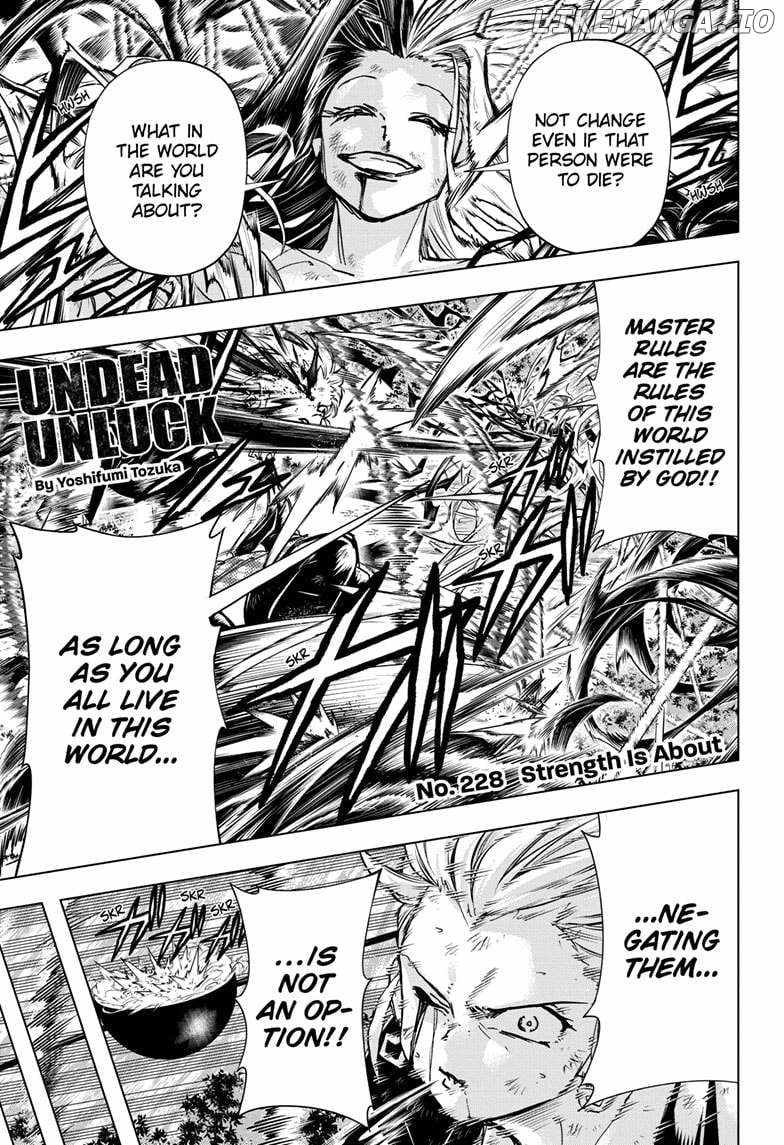 Undead + Unluck - Chapter 228