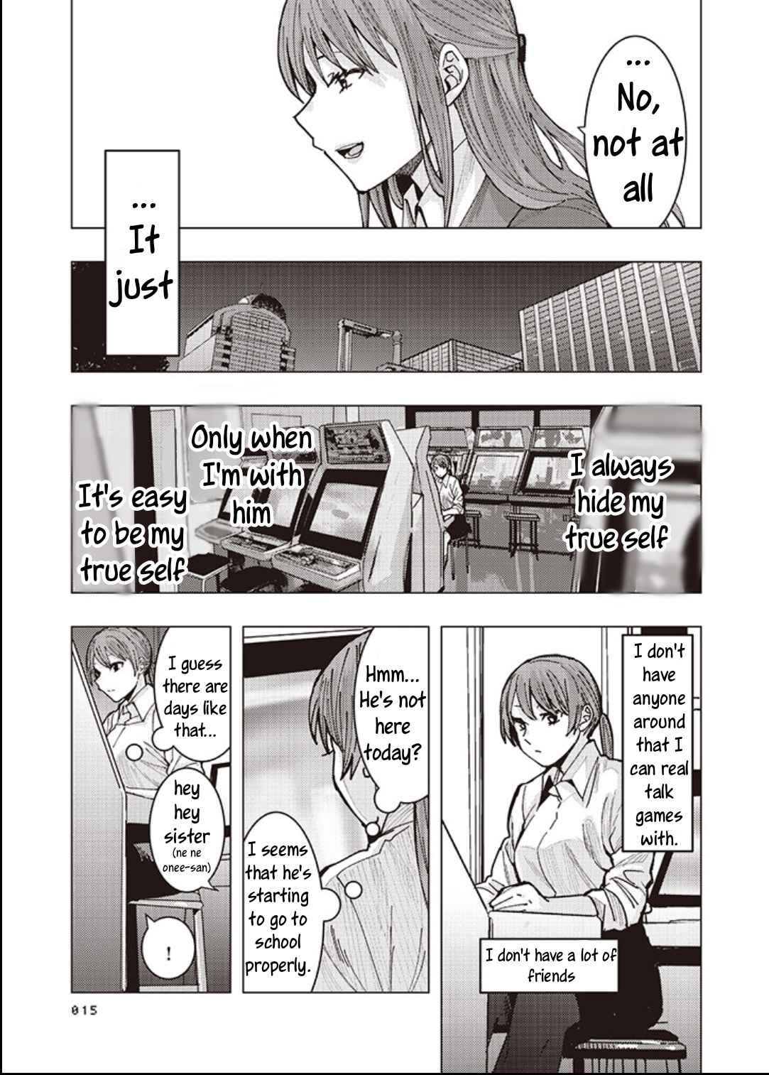 A Story About An Office Lady Getting Attached To A Delinquent High School Boy She Met At An Arcade - Chapter 3