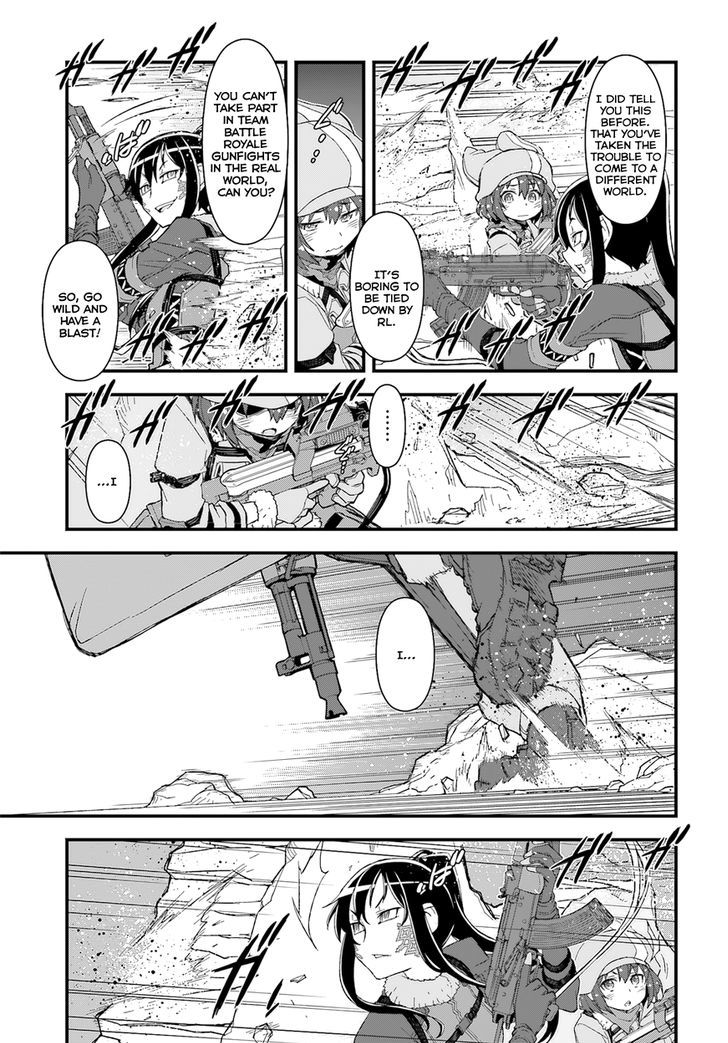 Sword Art Online Alternative - Gun Gale Online - Vol.1 Chapter 1 : Prologue ①