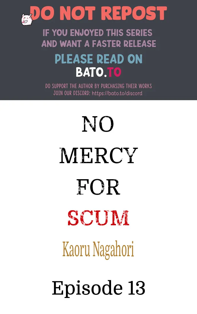 No Mercy For Scum - Chapter 13