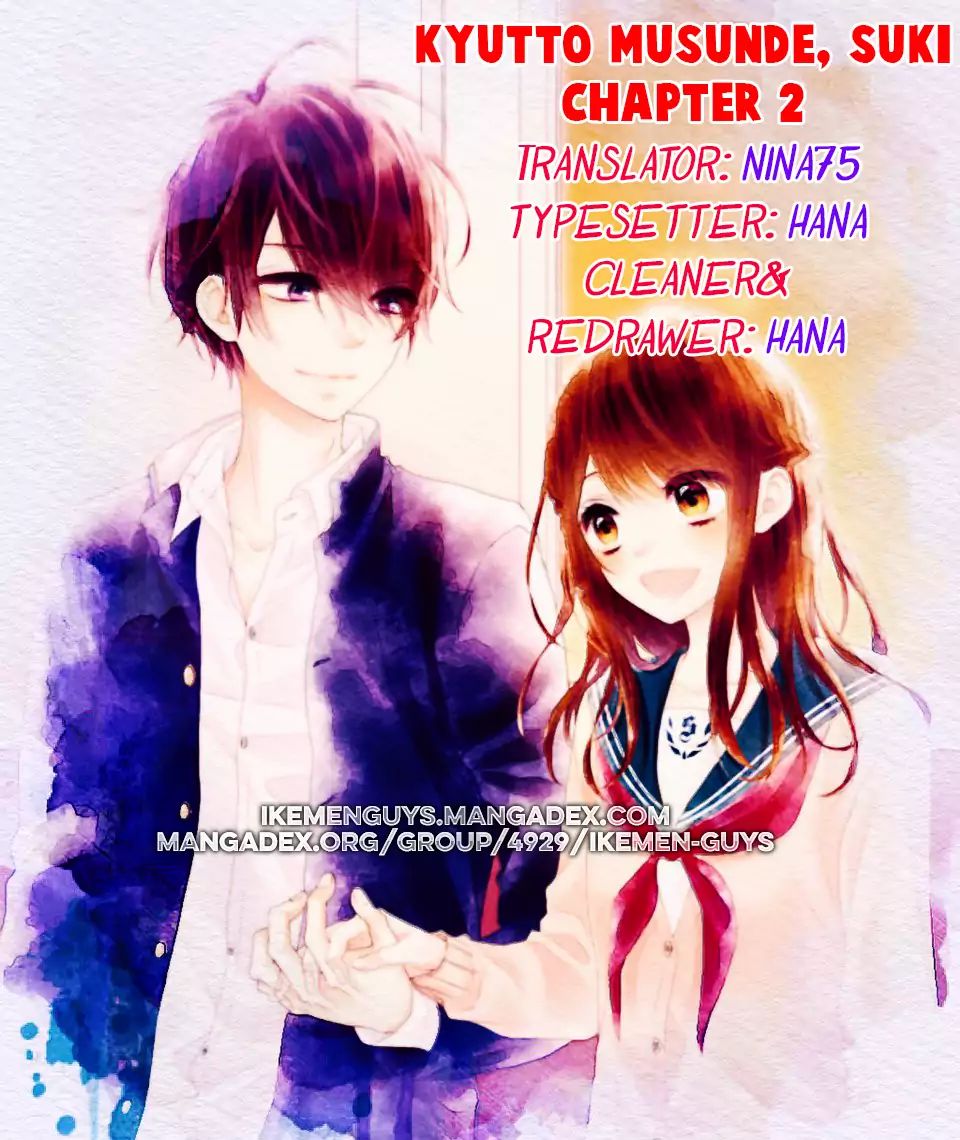 Kyutto Musunde, Suki - Vol.1 Chapter 2: Even Though I Love You, Because I Love You