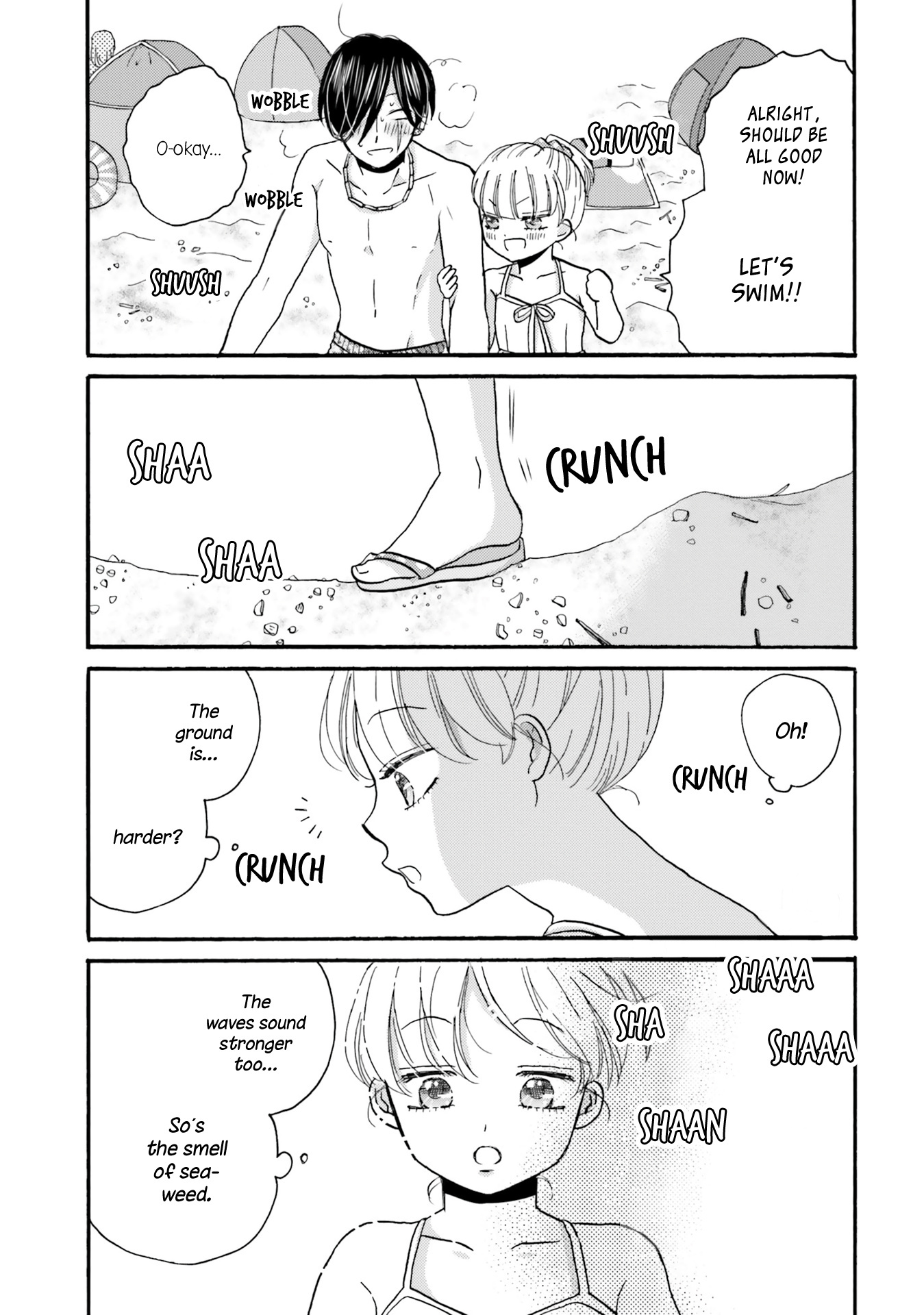 Yankee-Kun To Hakujou Gaaru - Chapter 110: First Time At The Beach ②