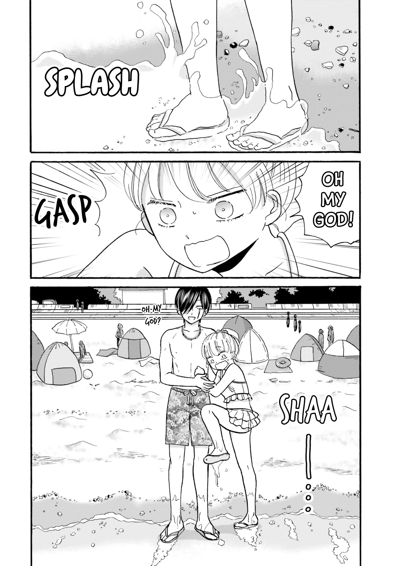 Yankee-Kun To Hakujou Gaaru - Chapter 110: First Time At The Beach ②