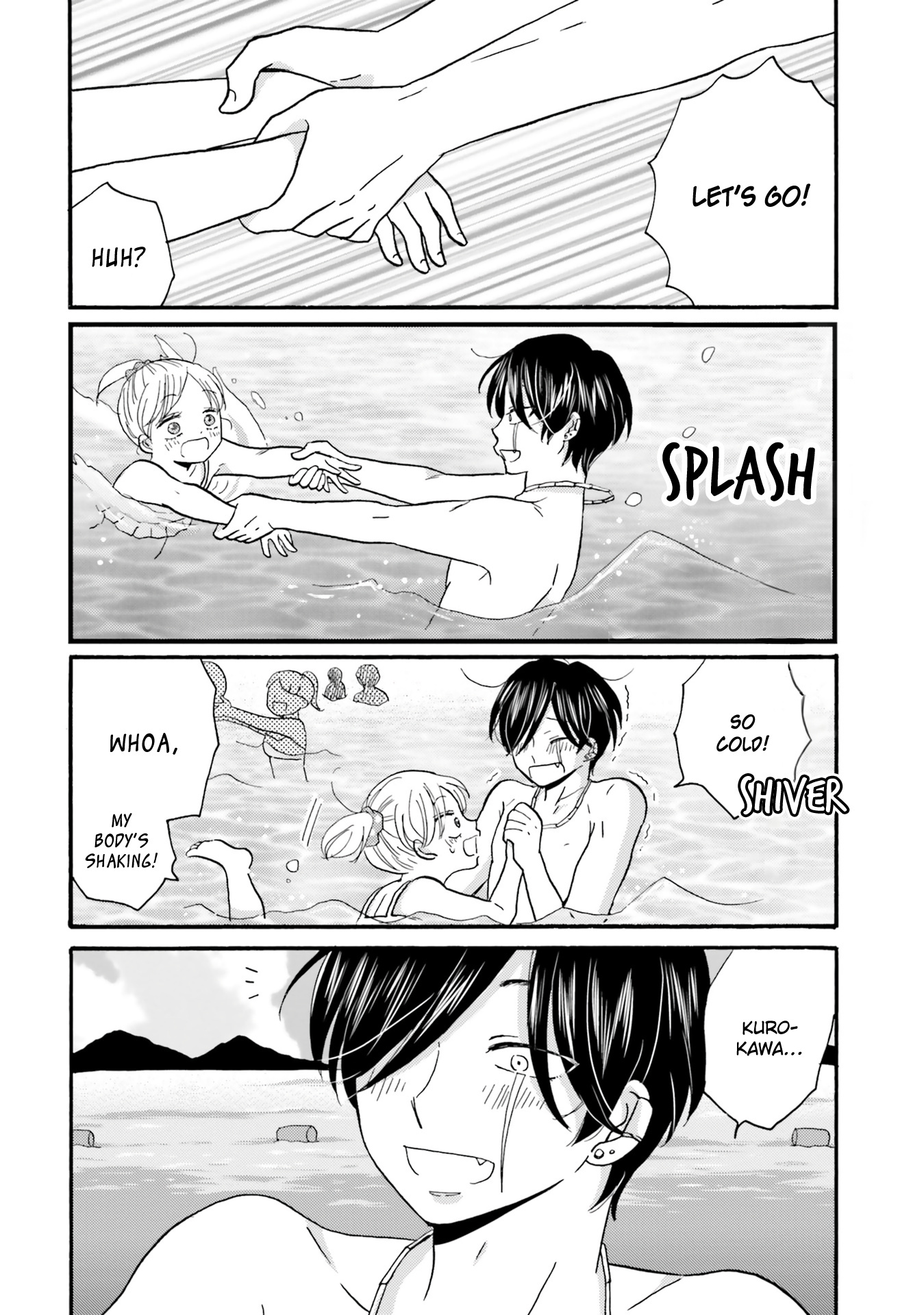 Yankee-Kun To Hakujou Gaaru - Chapter 110: First Time At The Beach ②