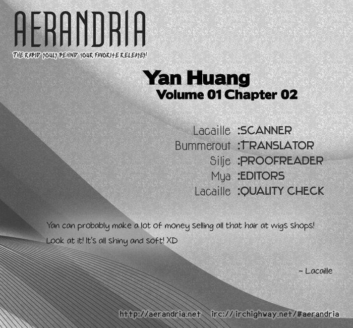 Yan Huang - Xiao Yuan Mi Yin - Vol.1 Chapter 2 : Naked Back