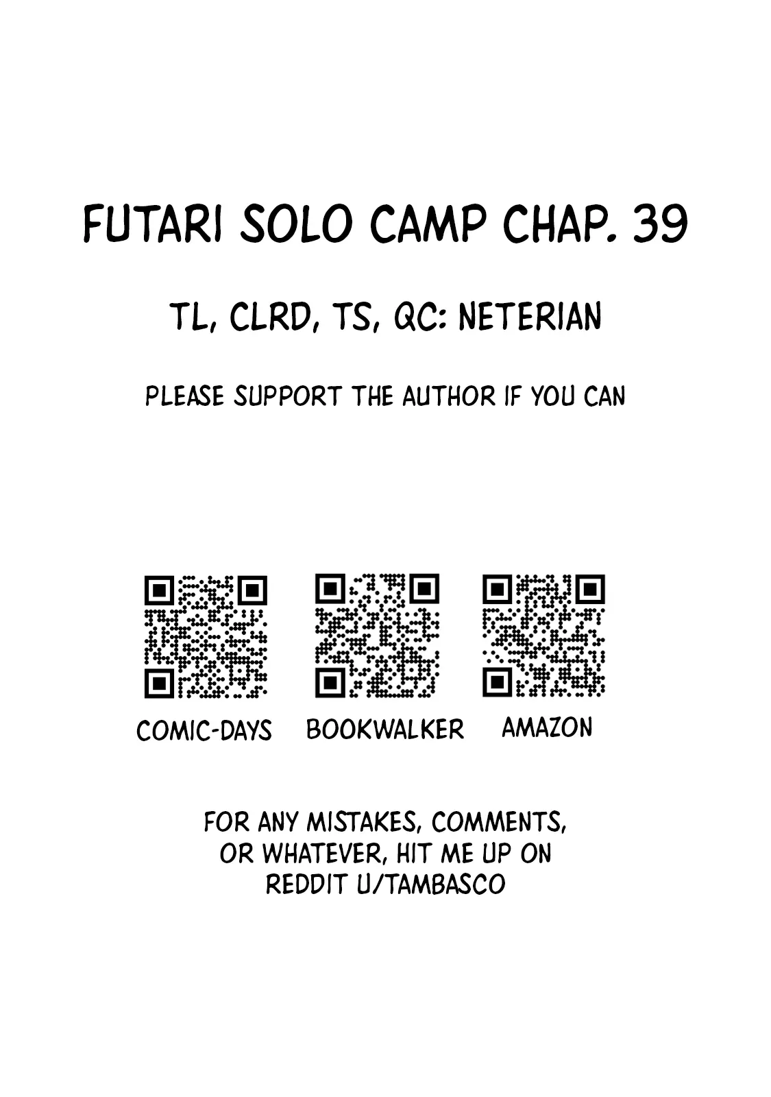 Futari Solo Camp - Vol.7 Chapter 39: The Charm Of An Open Fire