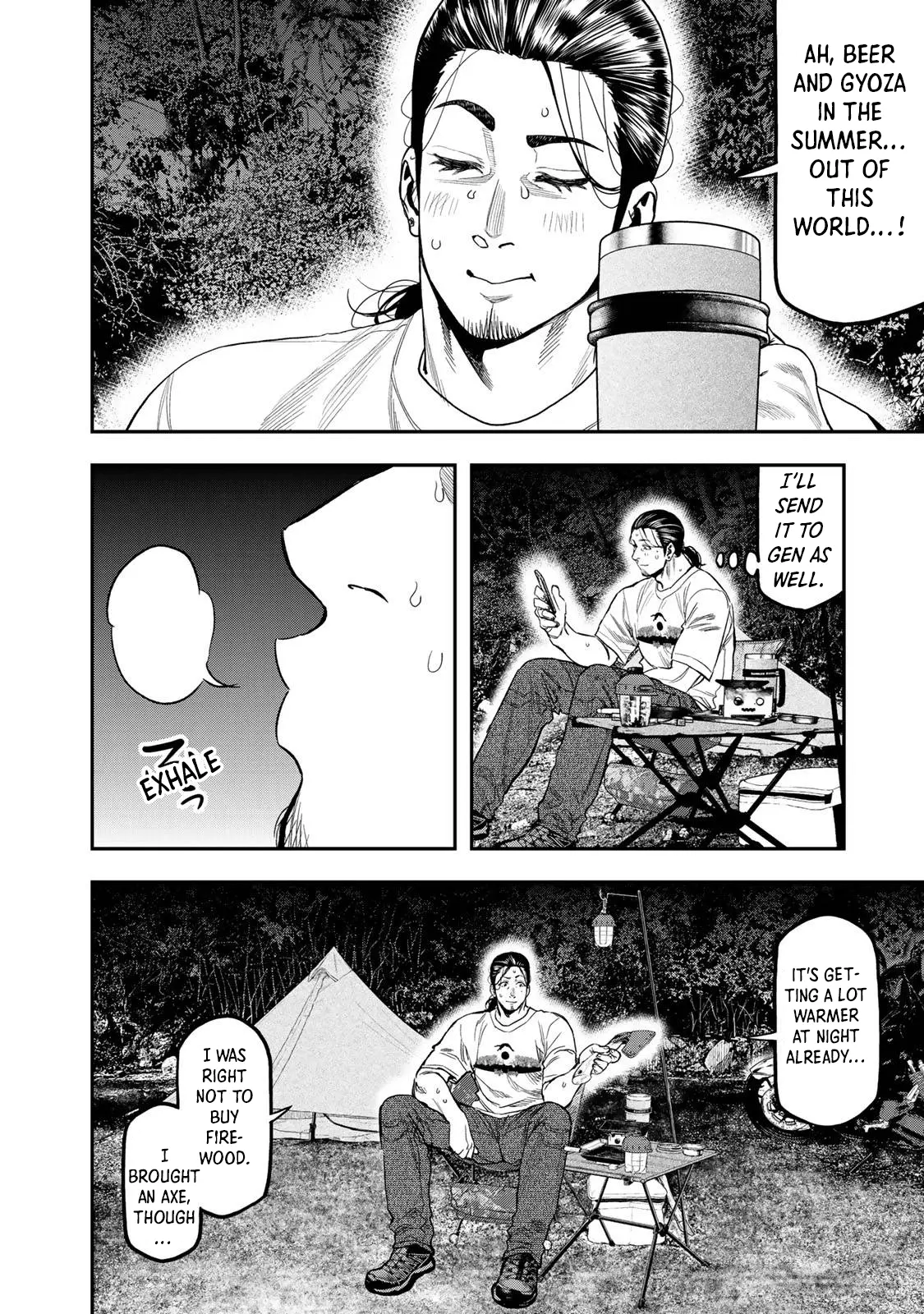 Futari Solo Camp - Vol.5 Chapter 34: Passing-By Camping