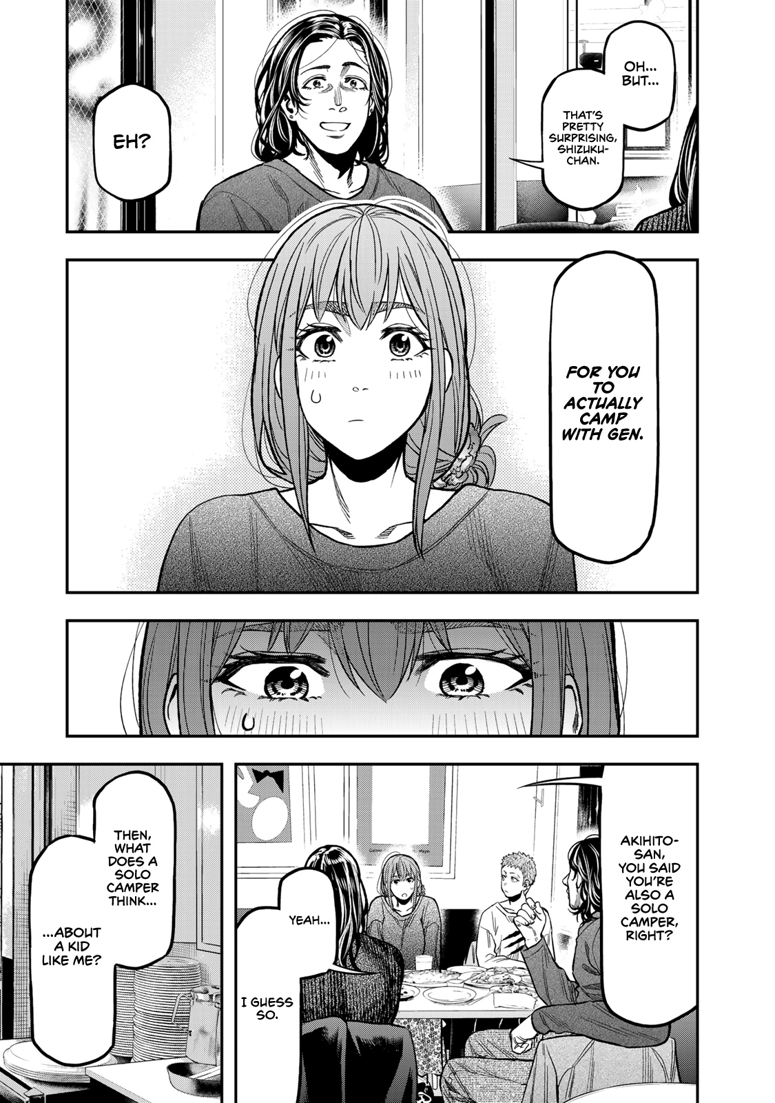 Futari Solo Camp - Vol.3 Chapter 15: Something You Want To Tell Shizuku About?