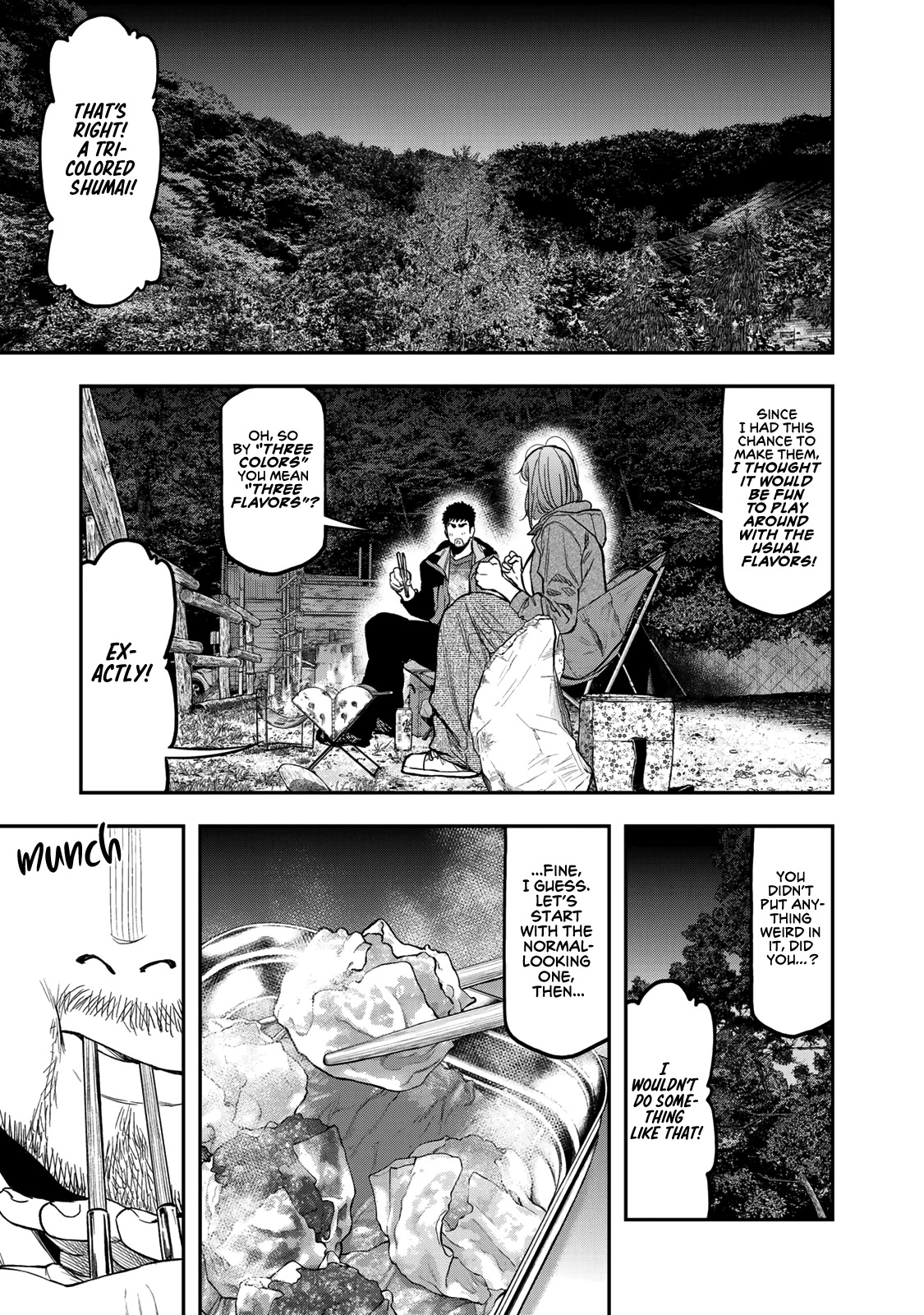 Futari Solo Camp - Chapter 25: Delicious And Spicy, Chinese Camping Food!