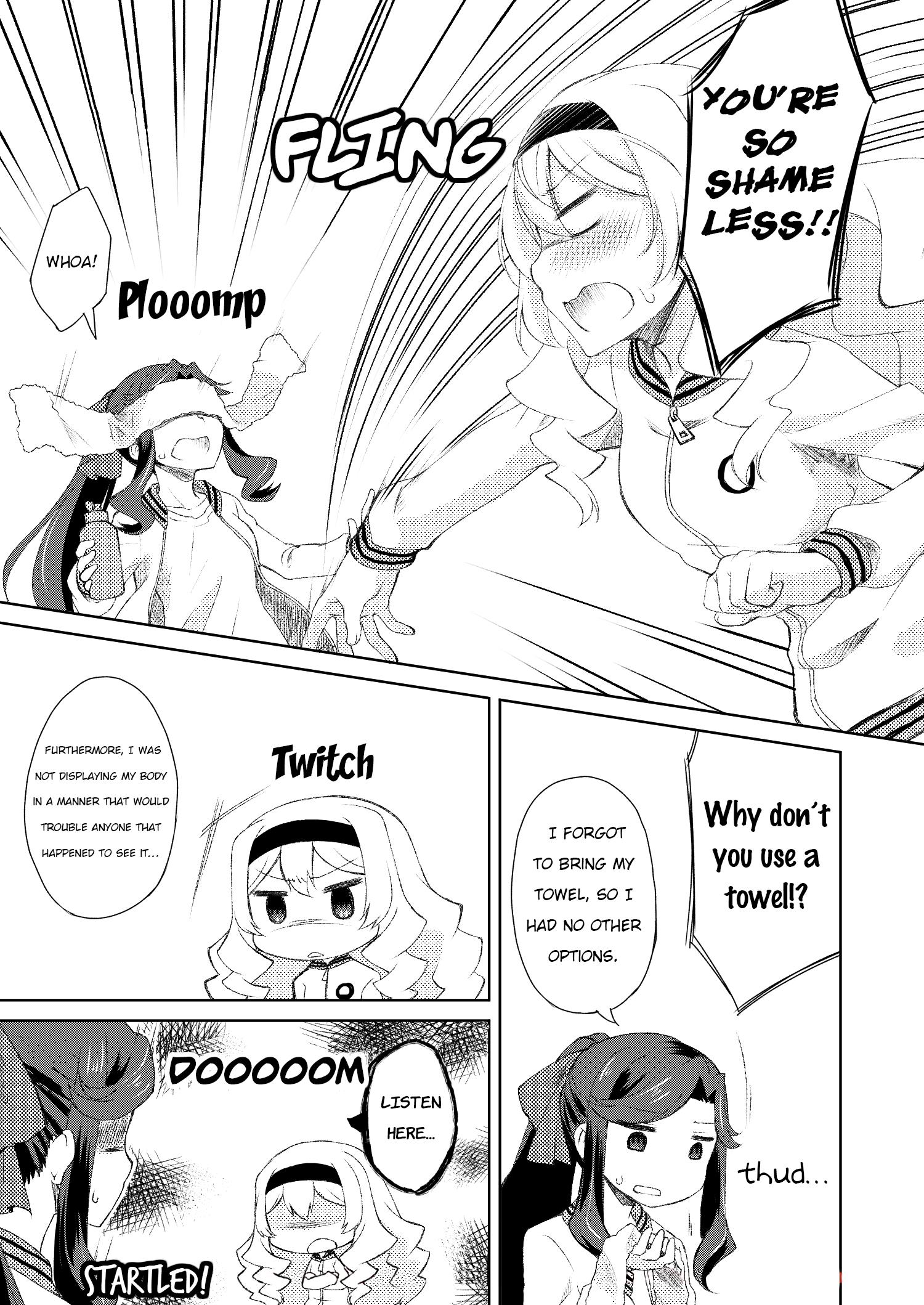 Maya And Claudine (Mayakuro) Short Comics Compilation - Chapter 49: Mayakuro, Roomba, And Dogs