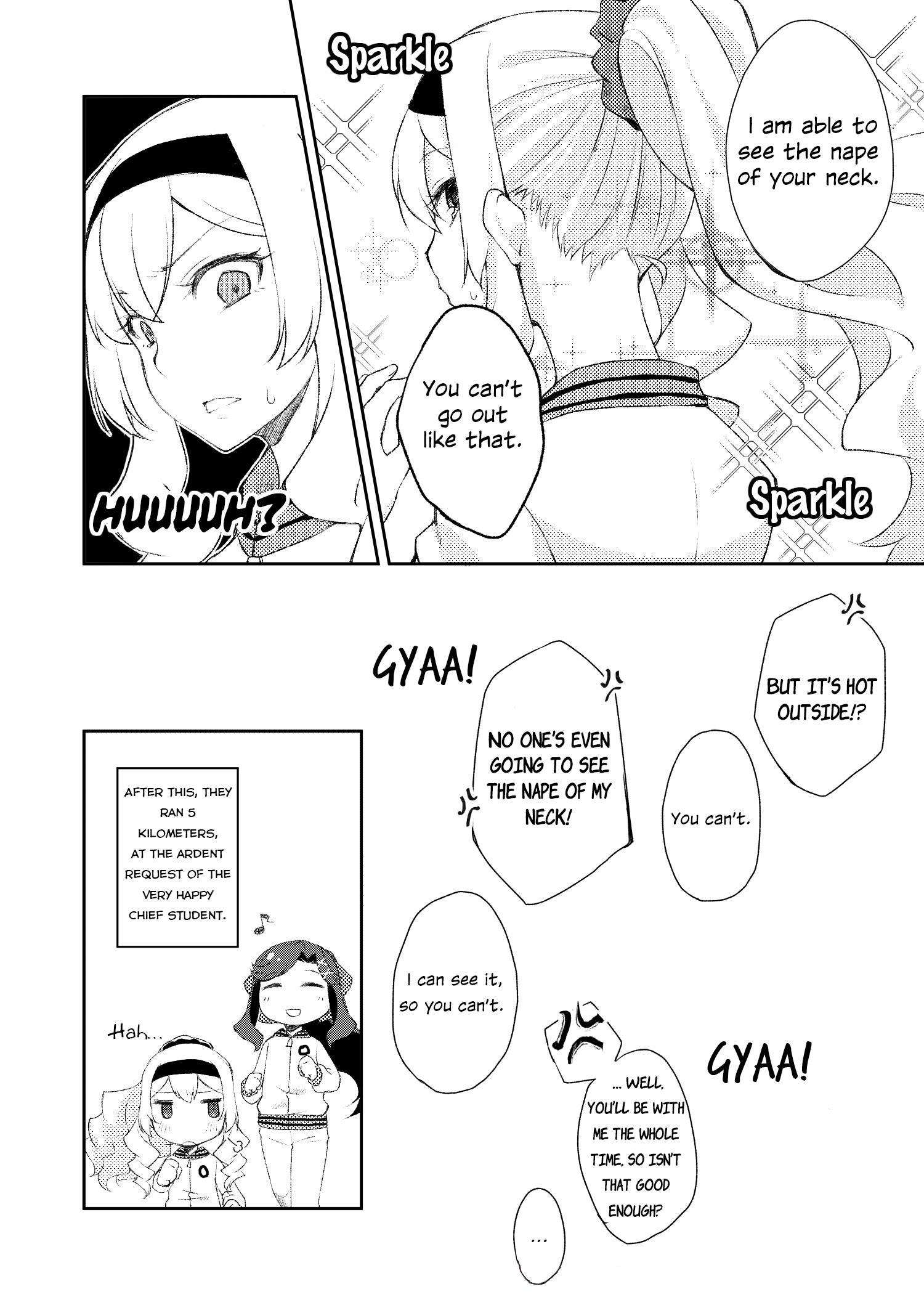 Maya And Claudine (Mayakuro) Short Comics Compilation - Chapter 49: Mayakuro, Roomba, And Dogs