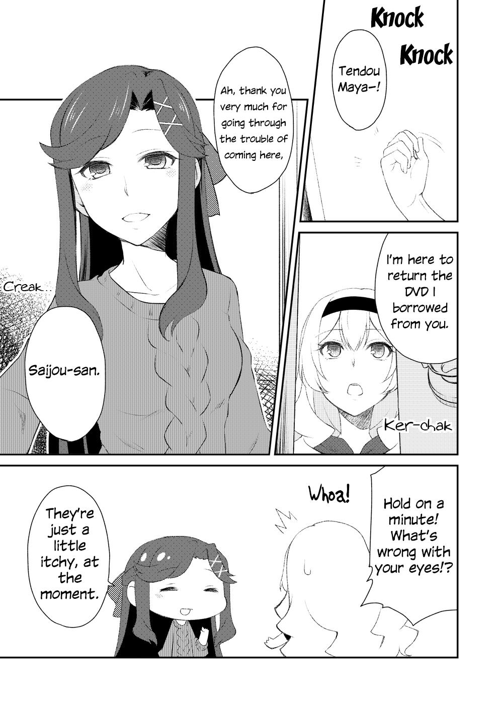 Maya And Claudine (Mayakuro) Short Comics Compilation - Chapter 47: The Eye Drop Revue And Cat Maya