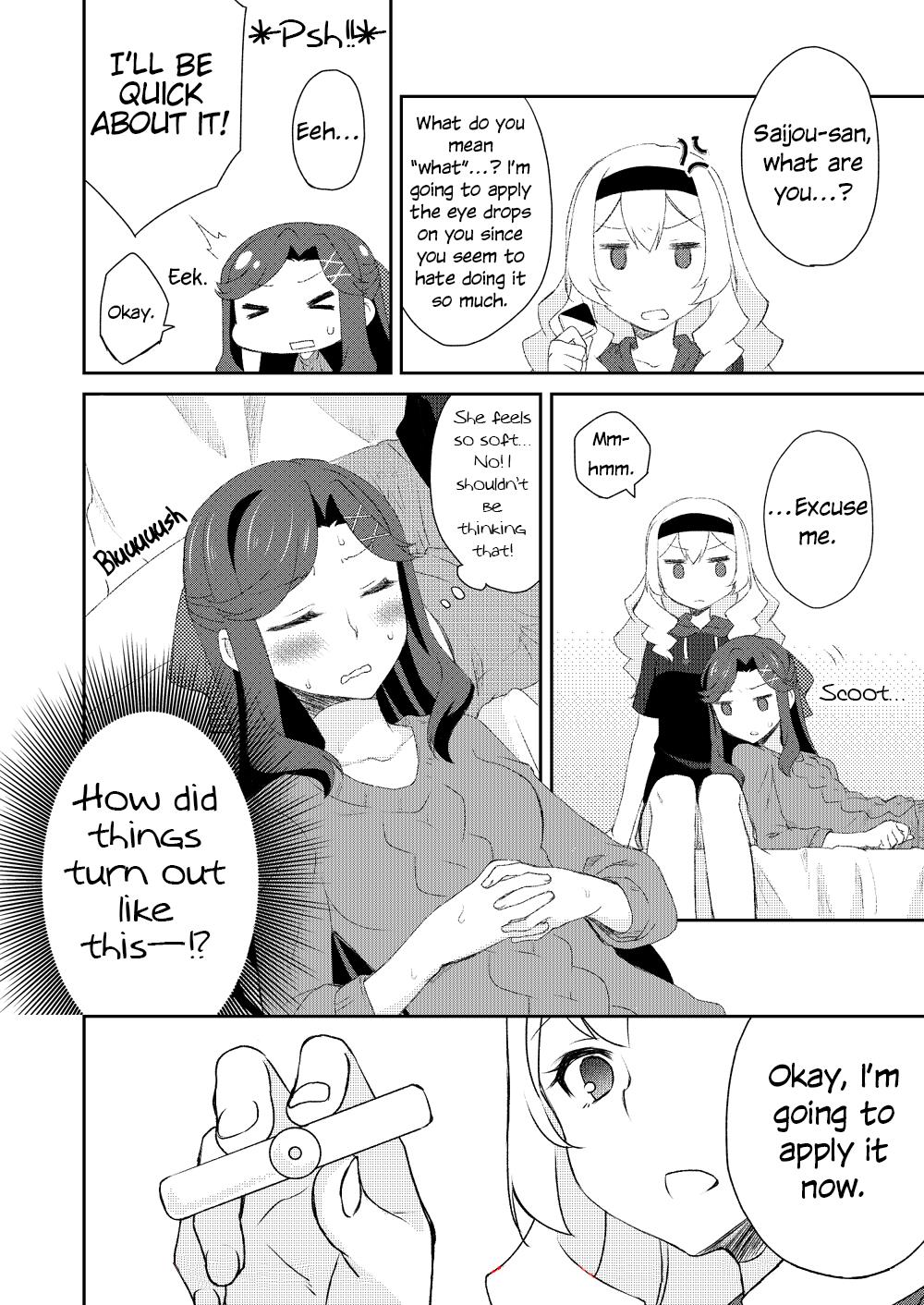 Maya And Claudine (Mayakuro) Short Comics Compilation - Chapter 47: The Eye Drop Revue And Cat Maya