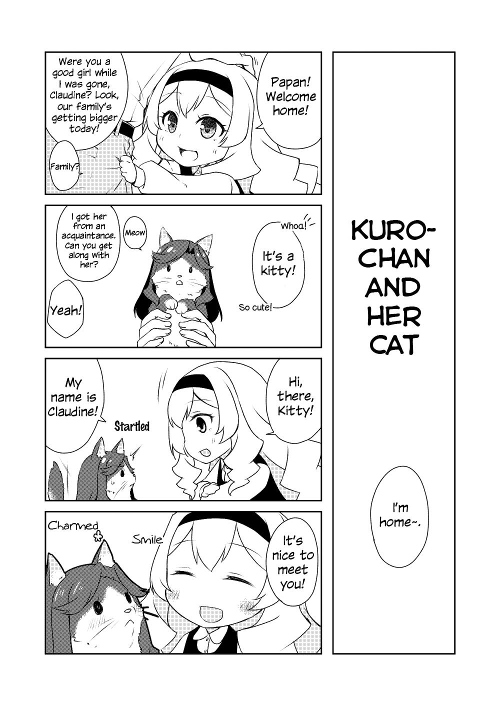 Maya And Claudine (Mayakuro) Short Comics Compilation - Chapter 47: The Eye Drop Revue And Cat Maya