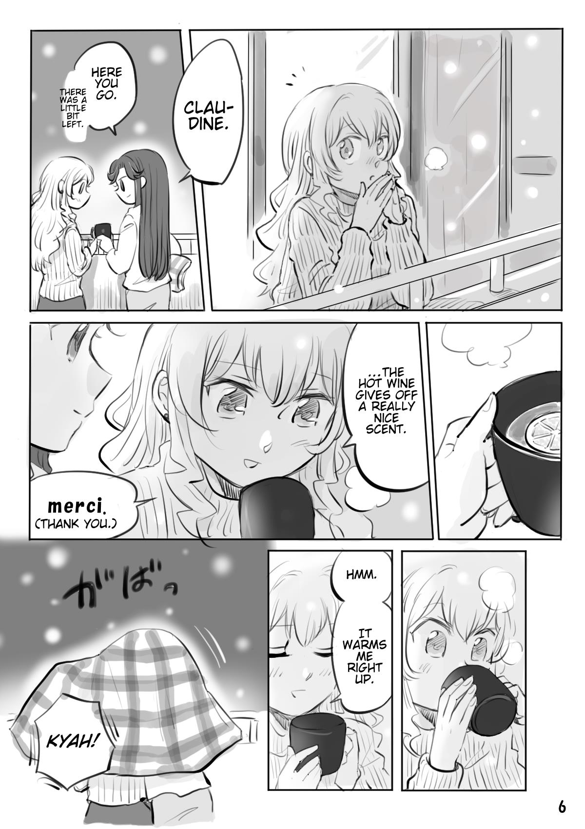 Maya And Claudine (Mayakuro) Short Comics Compilation - Chapter 45: A Christmas Evening