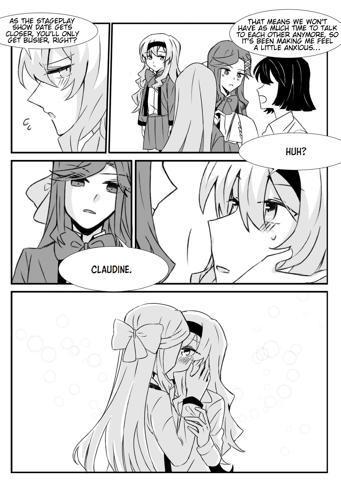 Maya And Claudine (Mayakuro) Short Comics Compilation - Chapter 52: There's No Way That The Top Student And The Second-Ranked Student Are Dating!