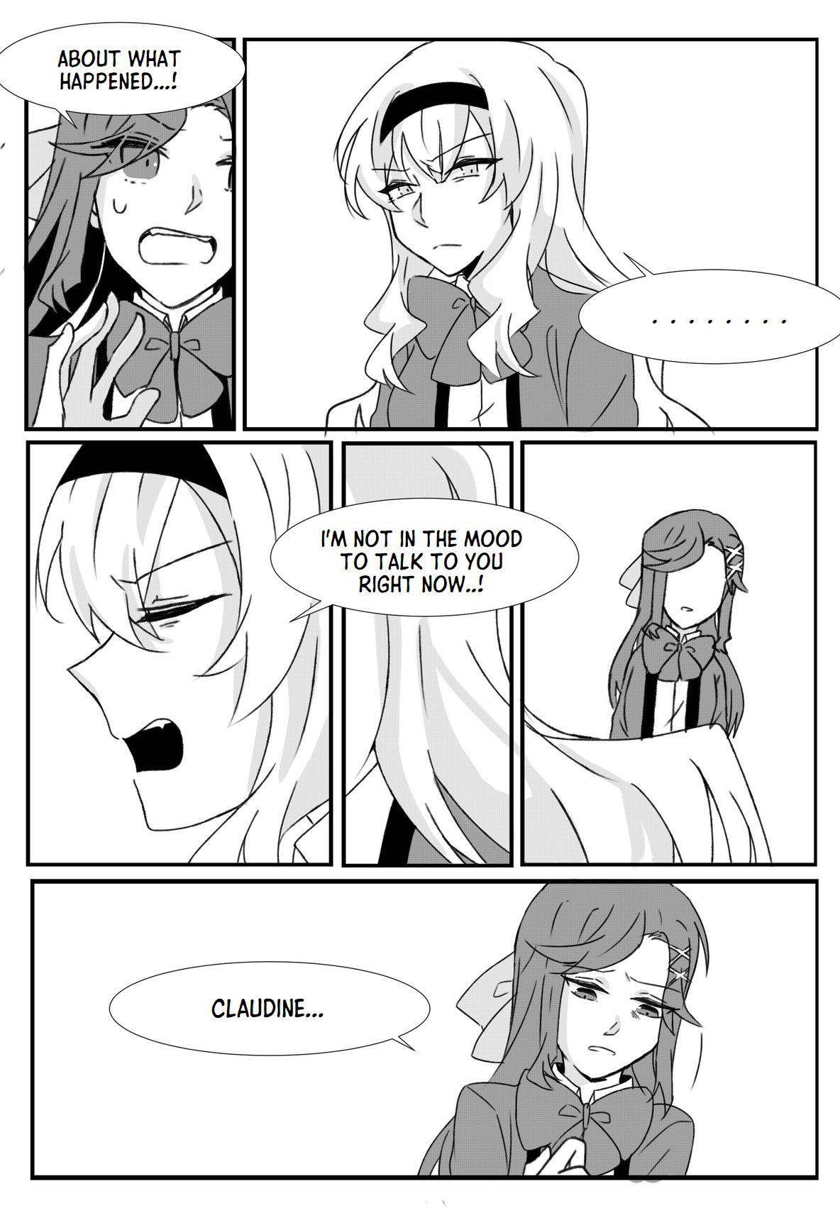 Maya And Claudine (Mayakuro) Short Comics Compilation - Chapter 52: There's No Way That The Top Student And The Second-Ranked Student Are Dating!