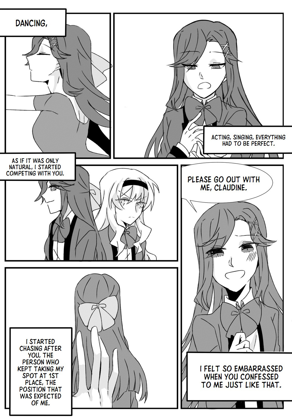 Maya And Claudine (Mayakuro) Short Comics Compilation - Chapter 52: There's No Way That The Top Student And The Second-Ranked Student Are Dating!