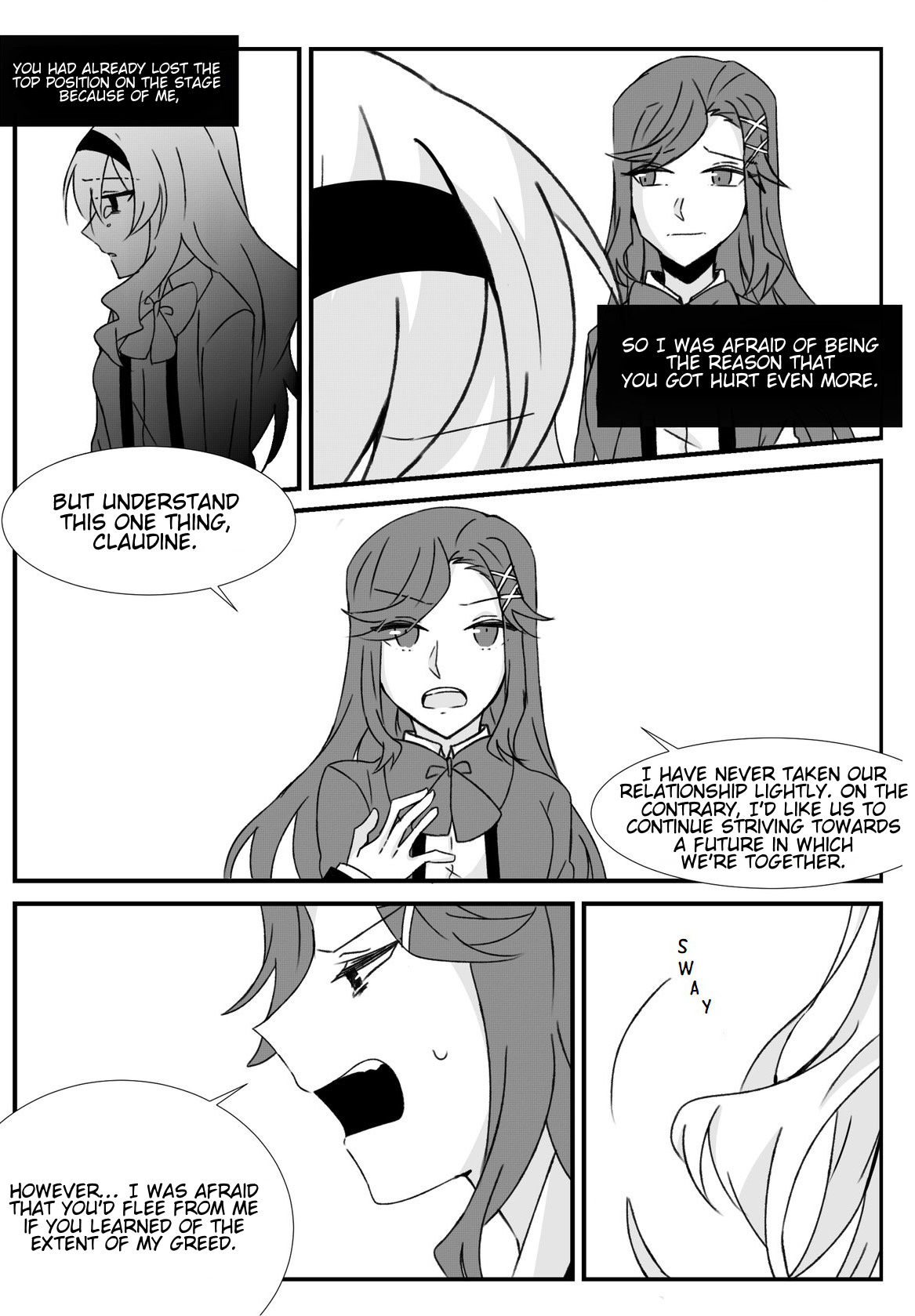 Maya And Claudine (Mayakuro) Short Comics Compilation - Chapter 52: There's No Way That The Top Student And The Second-Ranked Student Are Dating!