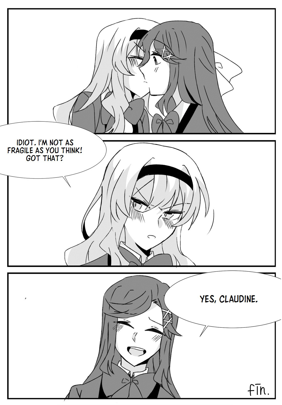 Maya And Claudine (Mayakuro) Short Comics Compilation - Chapter 52: There's No Way That The Top Student And The Second-Ranked Student Are Dating!