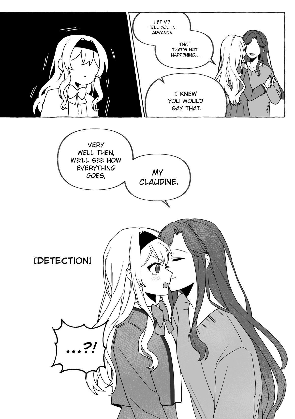 Maya And Claudine (Mayakuro) Short Comics Compilation - Chapter 51: Detection