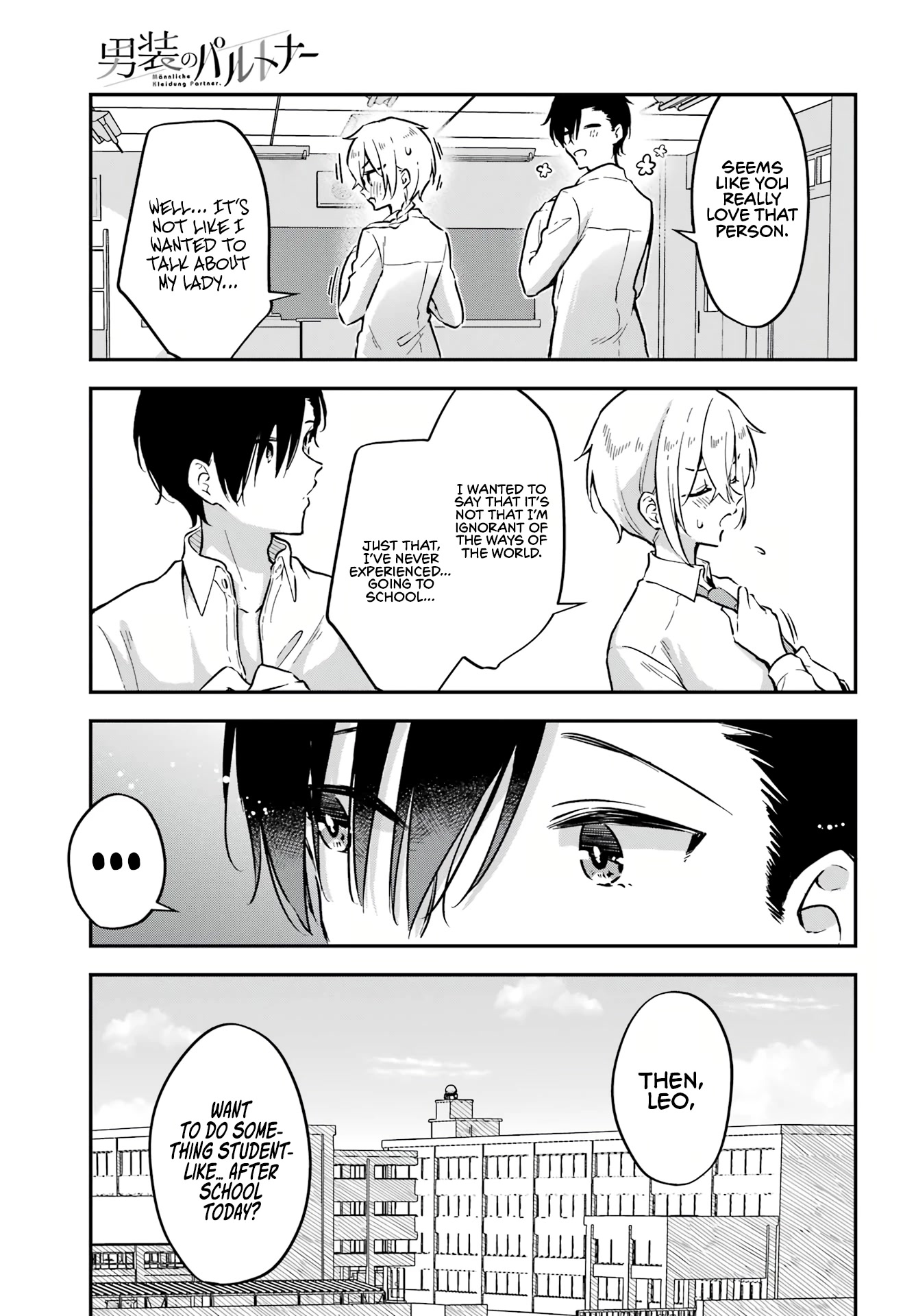 Manly Clothes Partner - Chapter 4