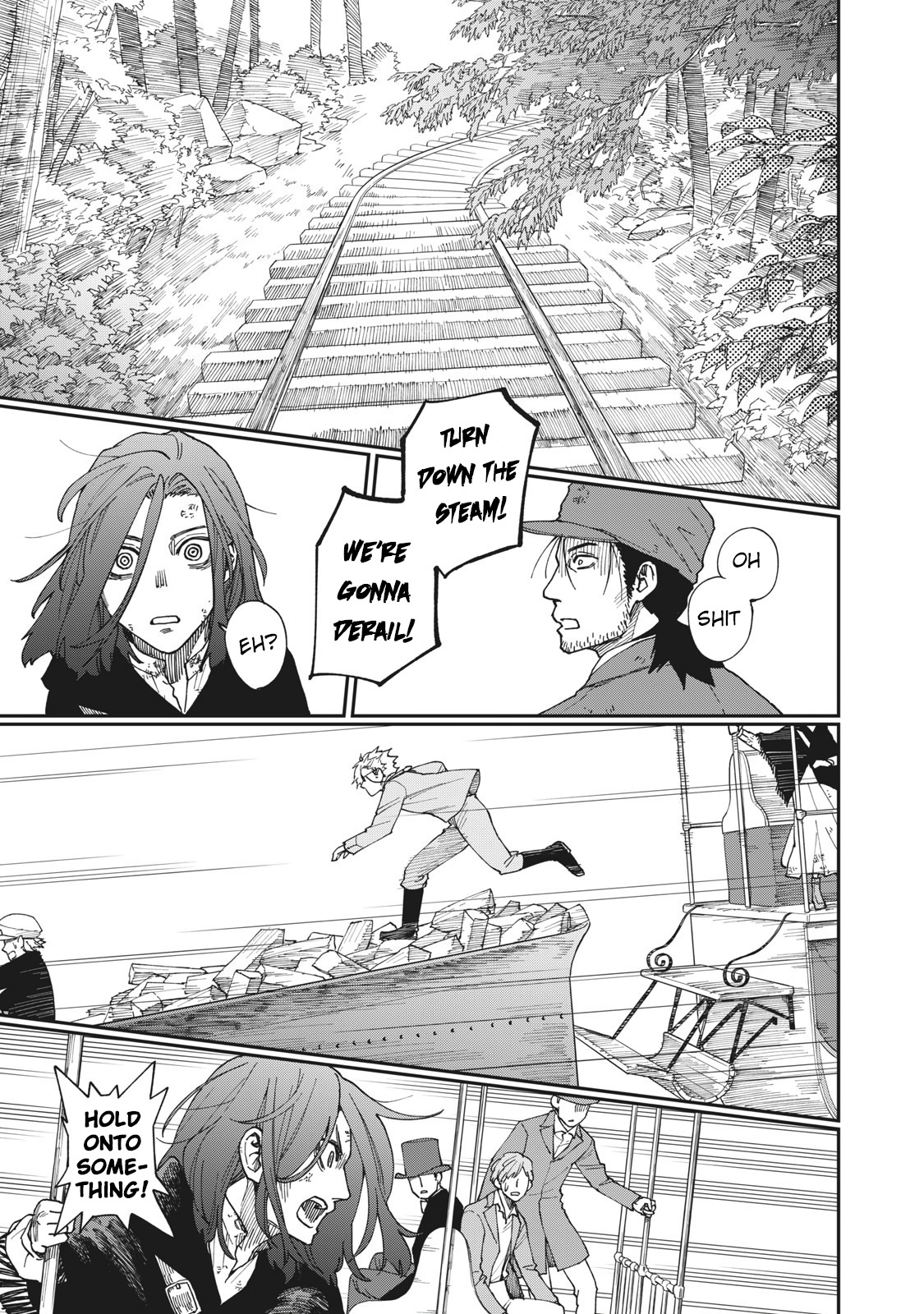 Katabami To Ougon - Vol.4 Chapter 15: B&O Railroad 2